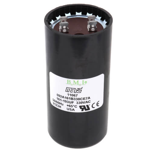 MARS 11067 Motor Start Capacitor 161-193 uF 330V