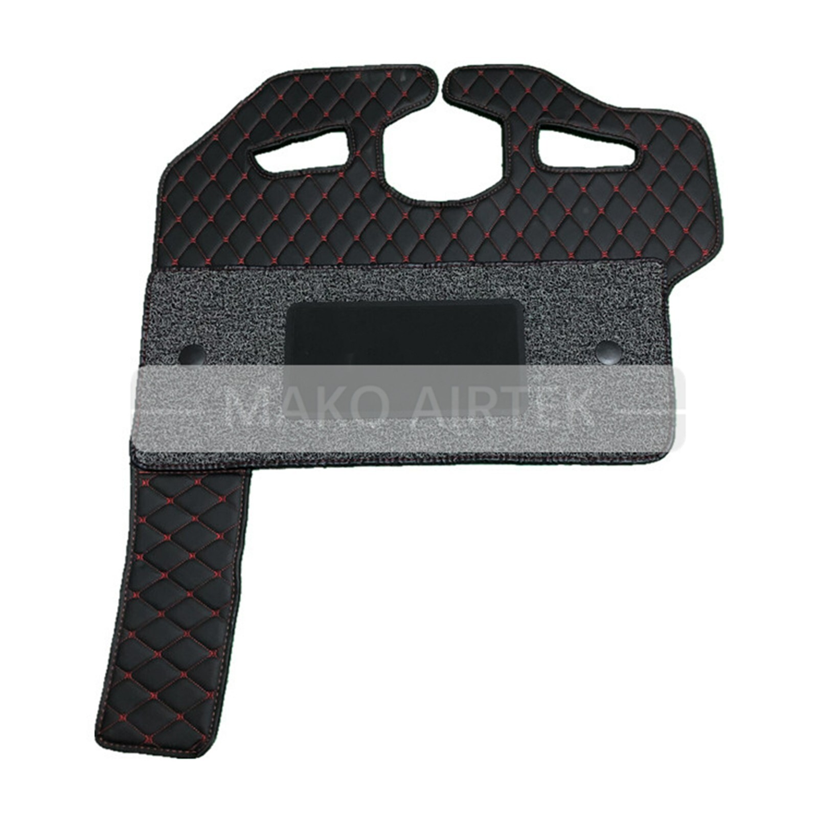 BLACK Cab Floor Rubber Mat Carpet Fit Komatsu PC200-8 210-8 220-8 240-8