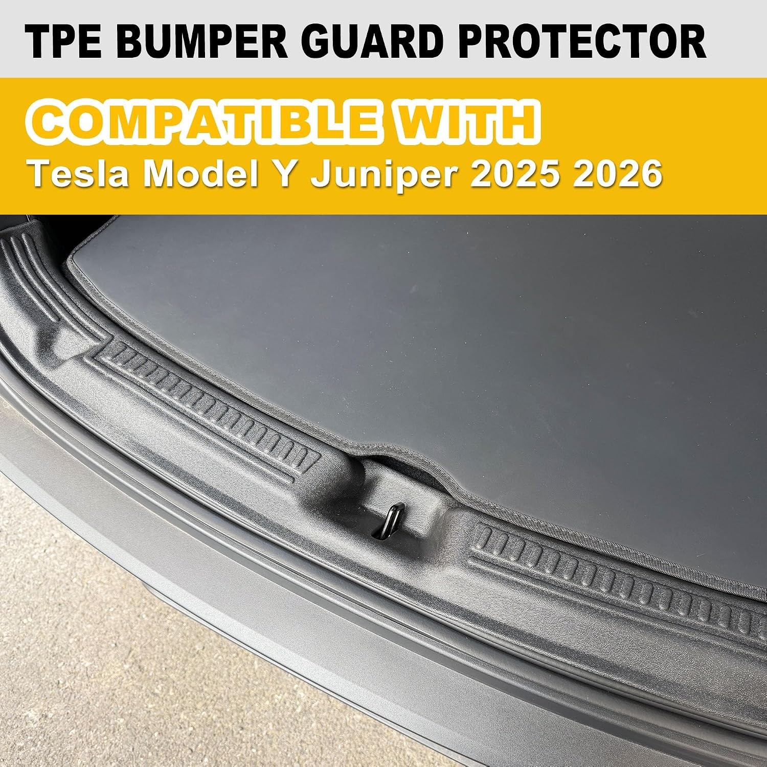 Dermon Bumper Guard Protector Compatible with Tesla Model Y Juniper 2025 2026