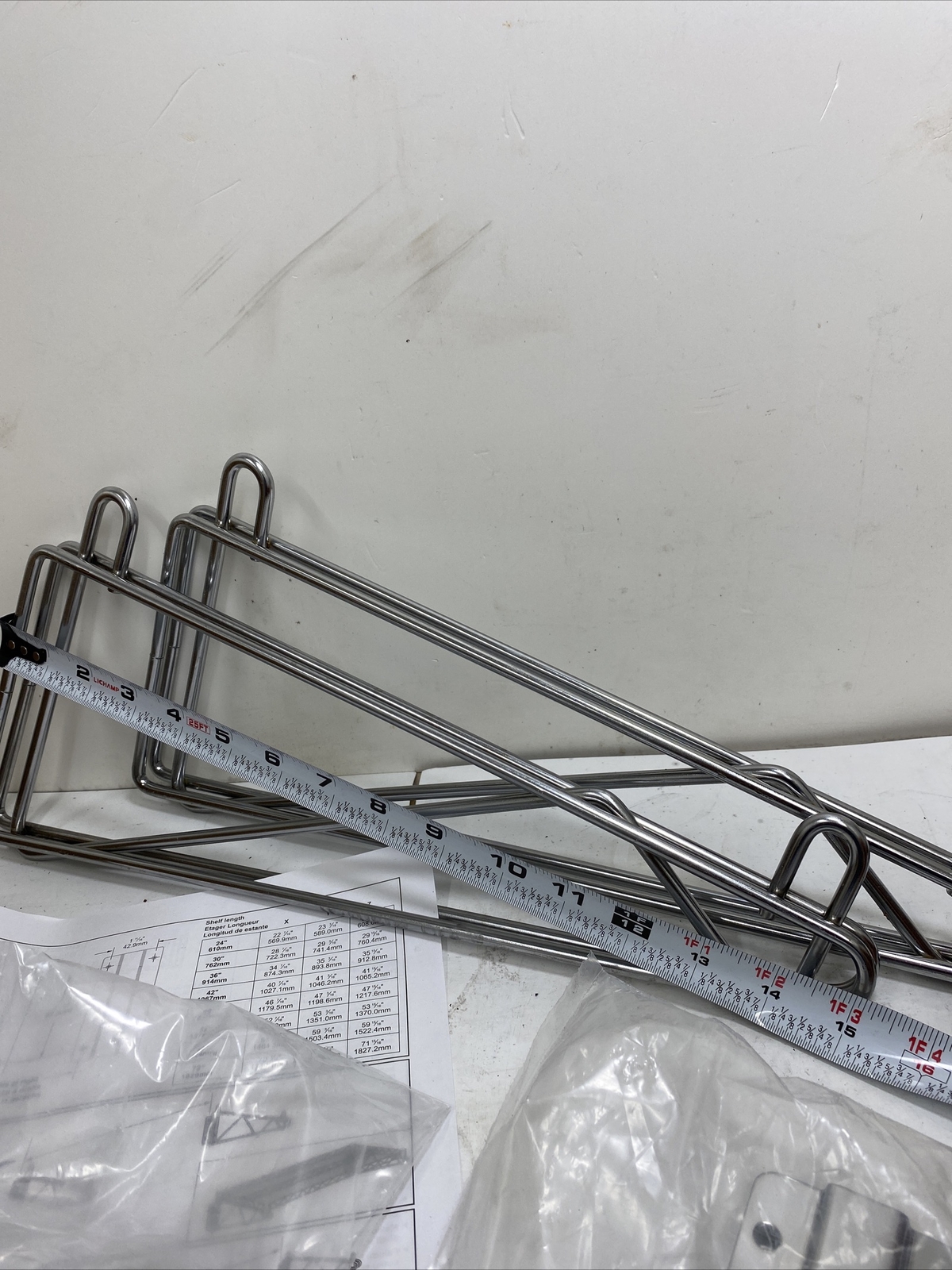 Set Of 2- 14″ Olympic J2WD14C Direct Wall Mountl Bracket