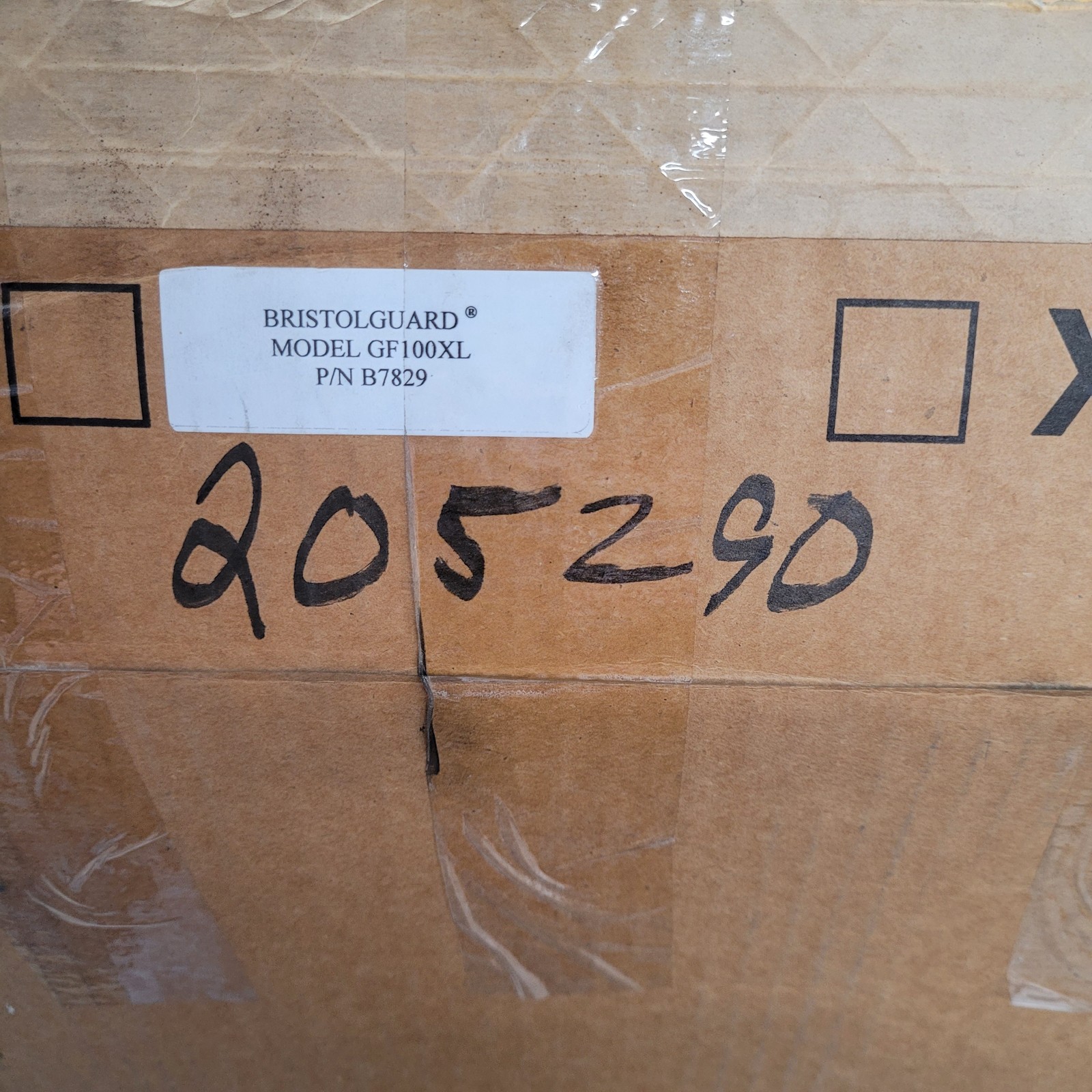 BristolGuard 4392A17 Swing Away Machine Shield, Bolt In, GF-100XL, B7829 – NEW