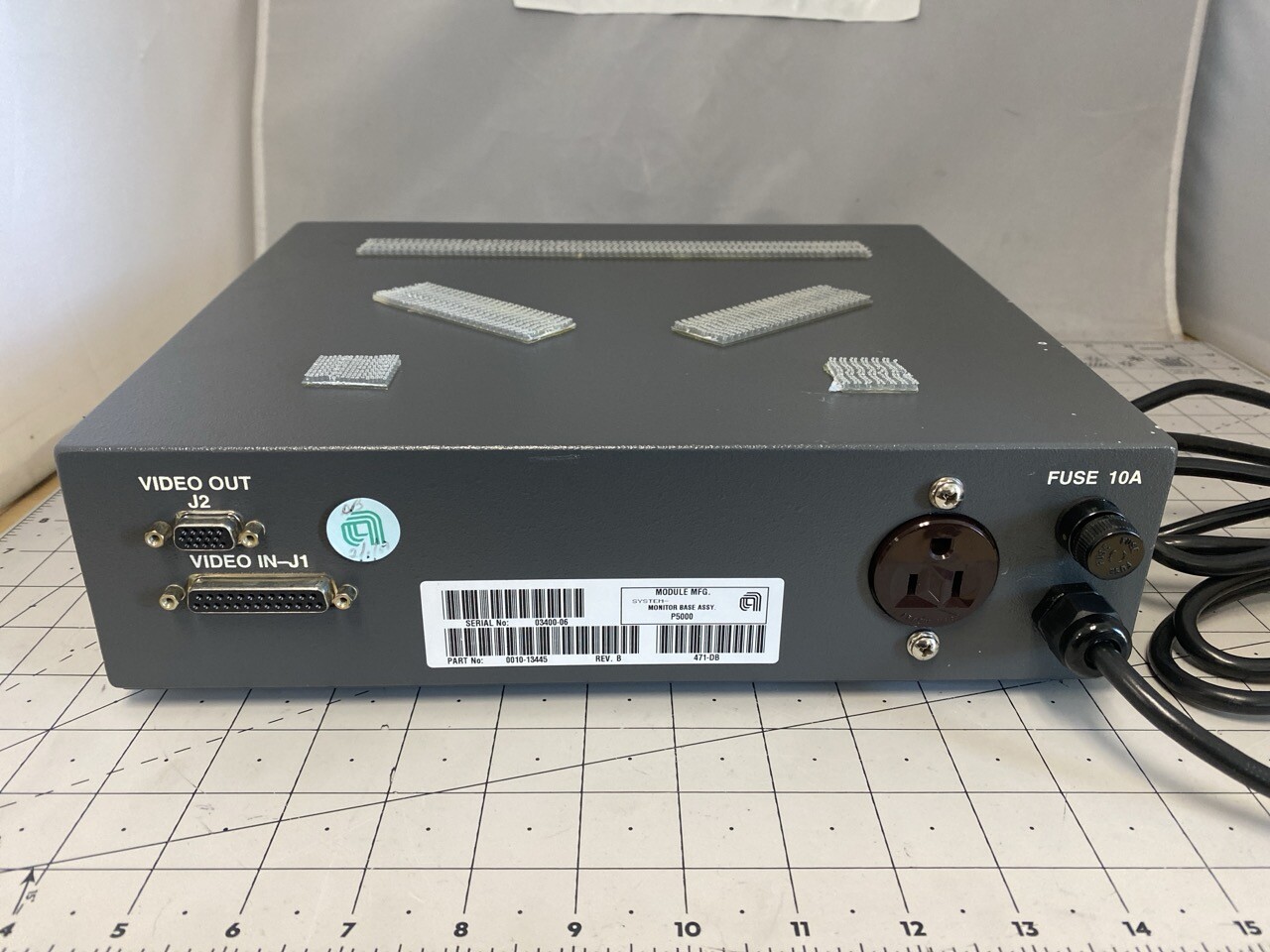 Applied Materials P5000 Monitor Base Assembly PN: 0010-13445 REV: B