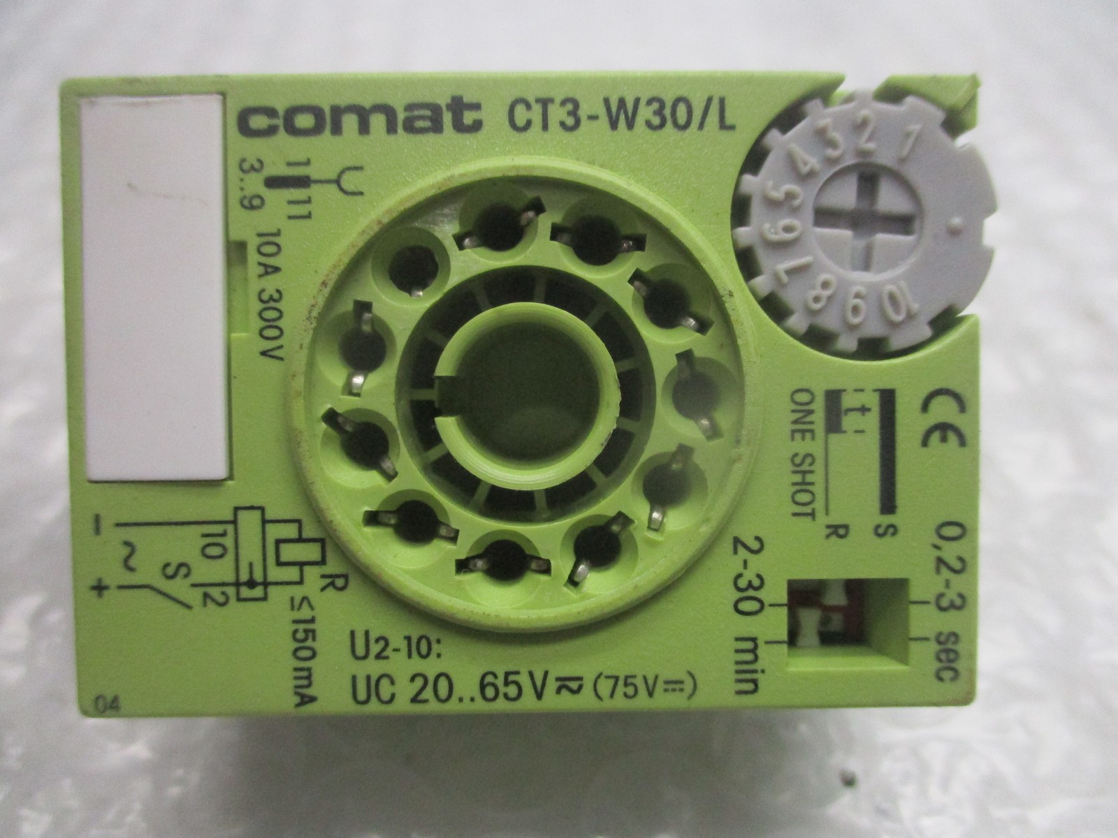 COMAT CT3-W30/L TIMER 0,2-3SEC-2-30MIN NSNP
