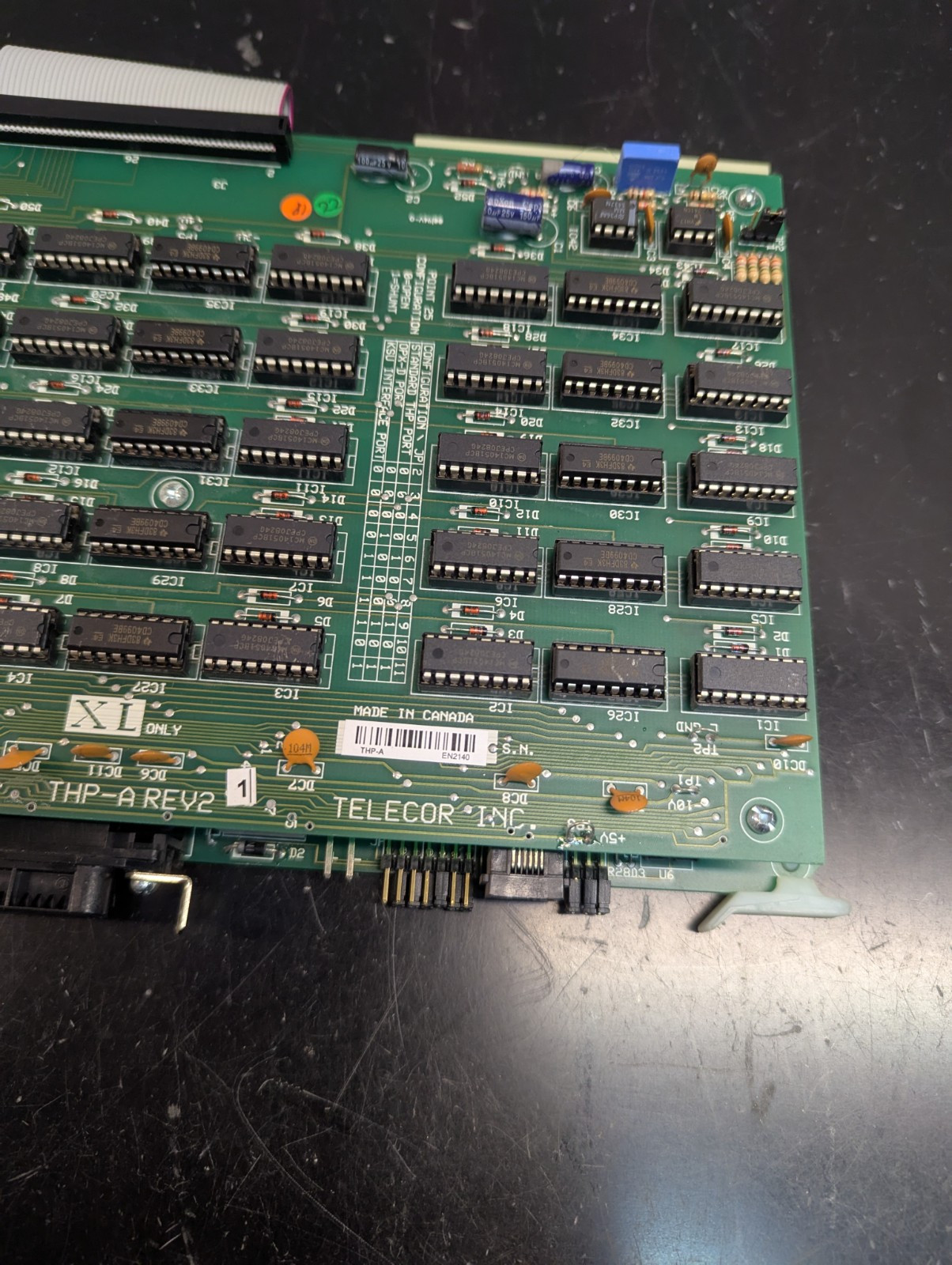 Telecor THP-A Rev 2 & THP-B Rev 1 Communications Board XL Series