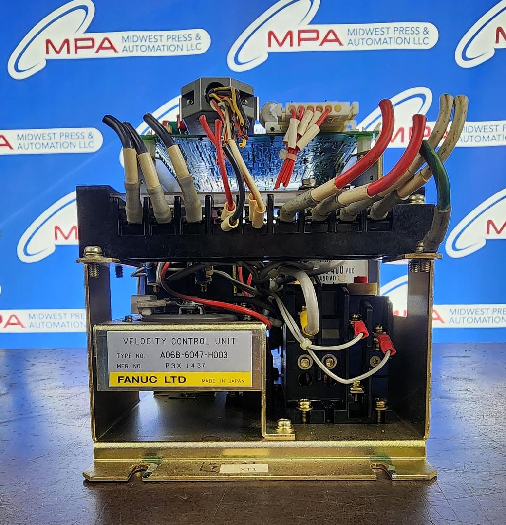 Fanuc A06B-6047-H003 / A20B-0009-0320/09D Velocity Control Unit