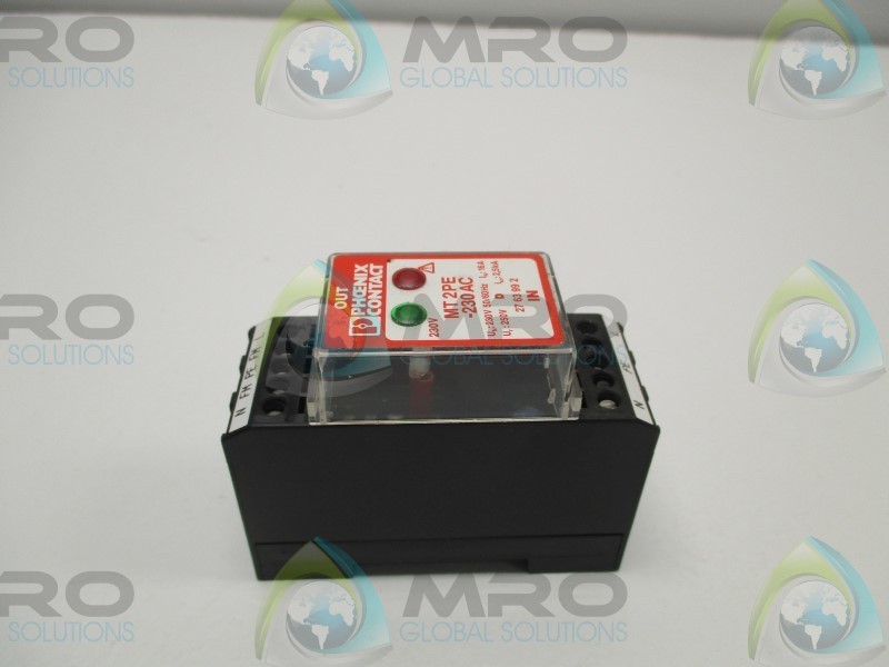 PHOENIX CONTACT MT2PE-230AC SURGE PROTECTOR NSNP