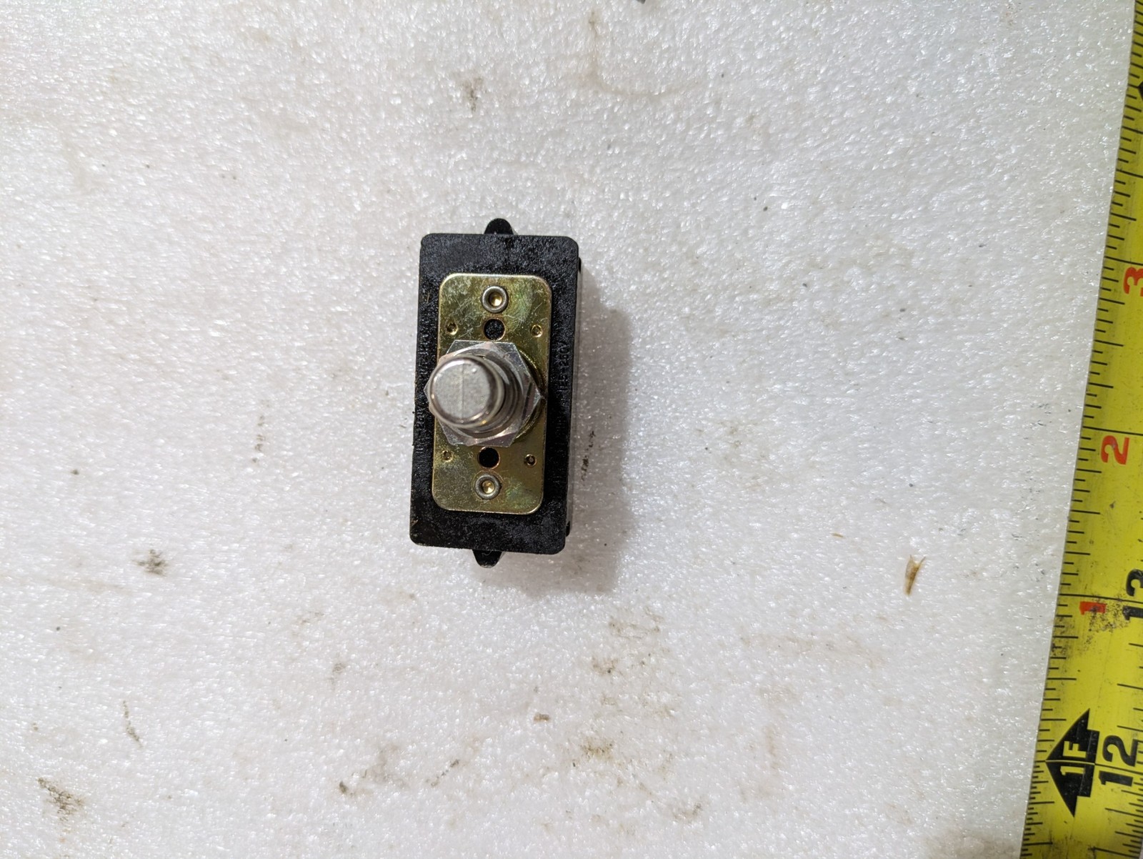 TE Connectivity ALCOSWITCH 7228K2 DPST-NO Pushbutton Switch Panel Mount OEM