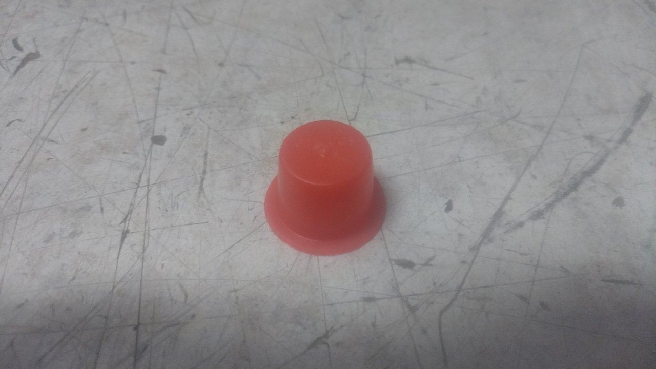 Caplugs T-5X 034301HB 5,000 Pk 0.72 In Overall Diameter Red Tapered Cap/Plug
