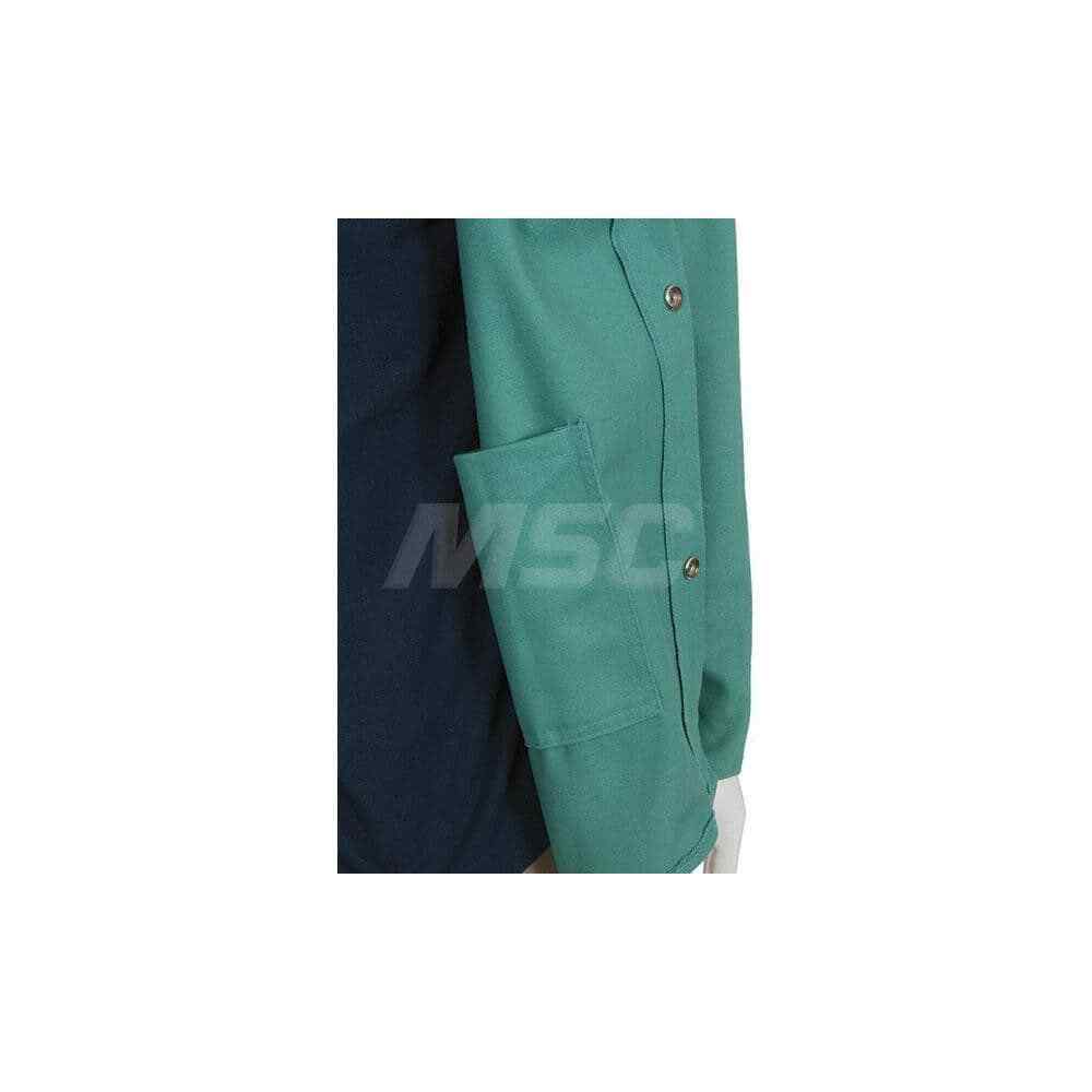 TILLMAN 62302X Bibs & Cape Sleeves 2XL GREEN 9 OZ. FR CTN 30″ JACKET TILLMAN
