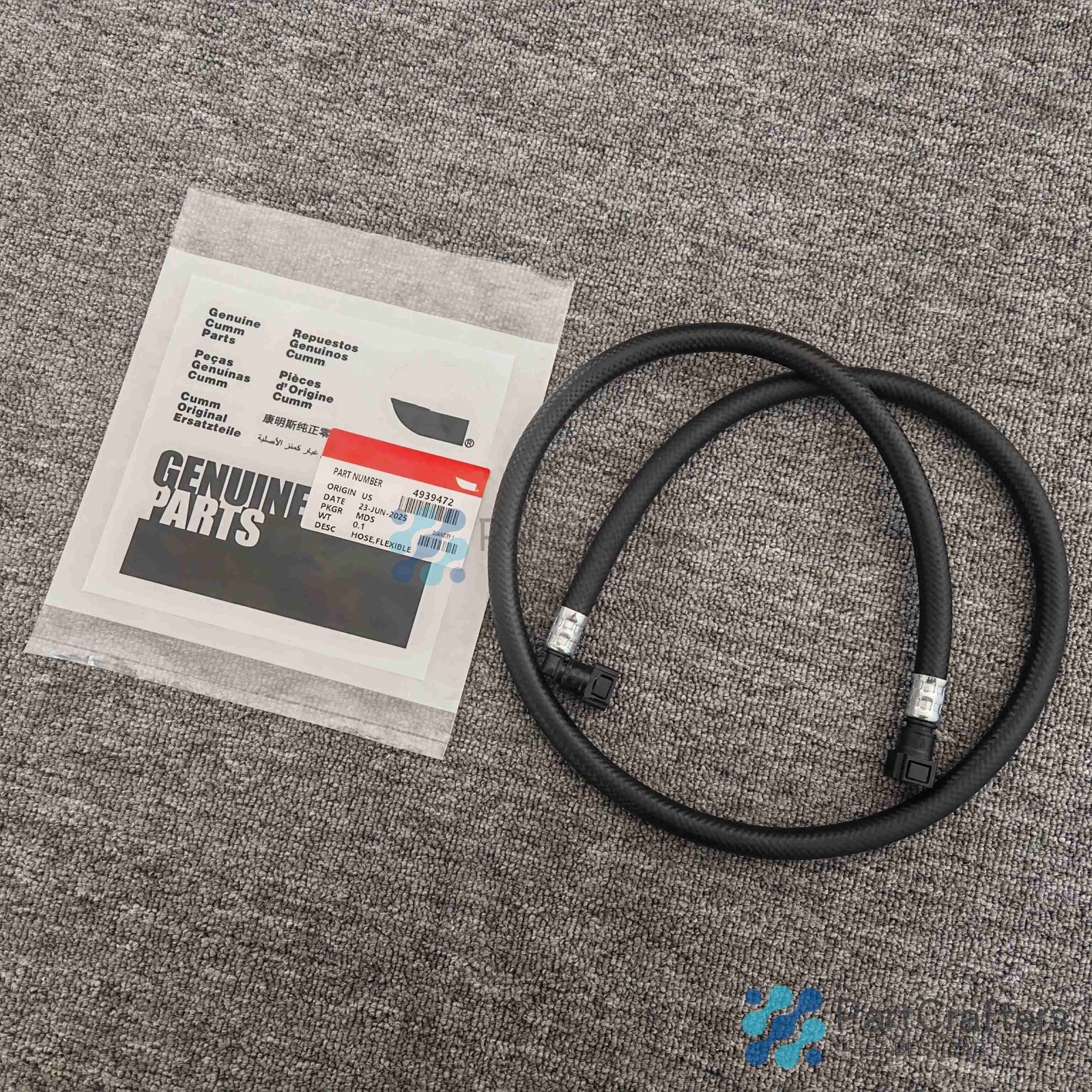 HOSE FLEXIBLE For Cummins Onan 4939472 US