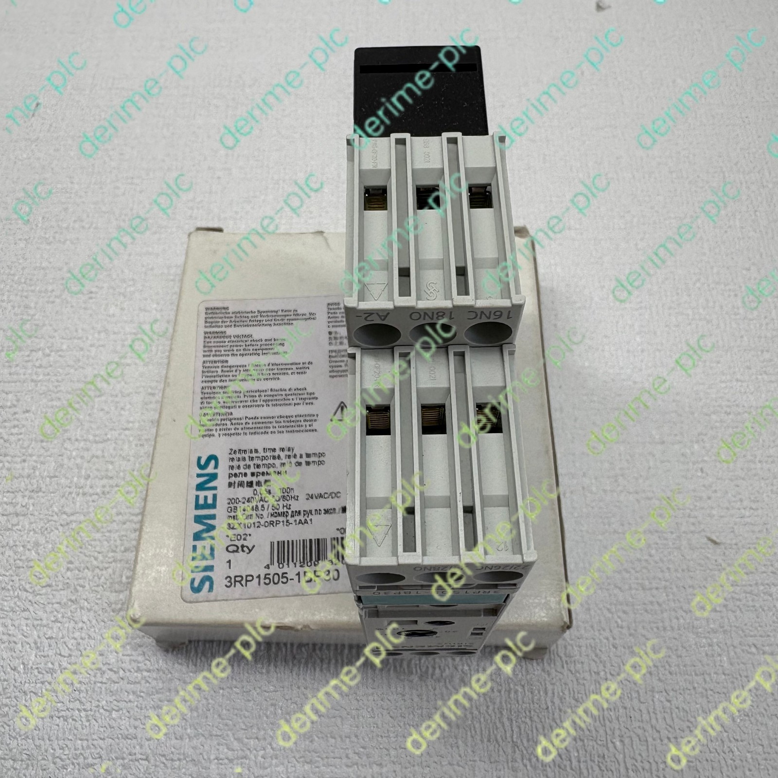 SIEMENS 3RP1505-1BP30 Time relay#1pcs new in box