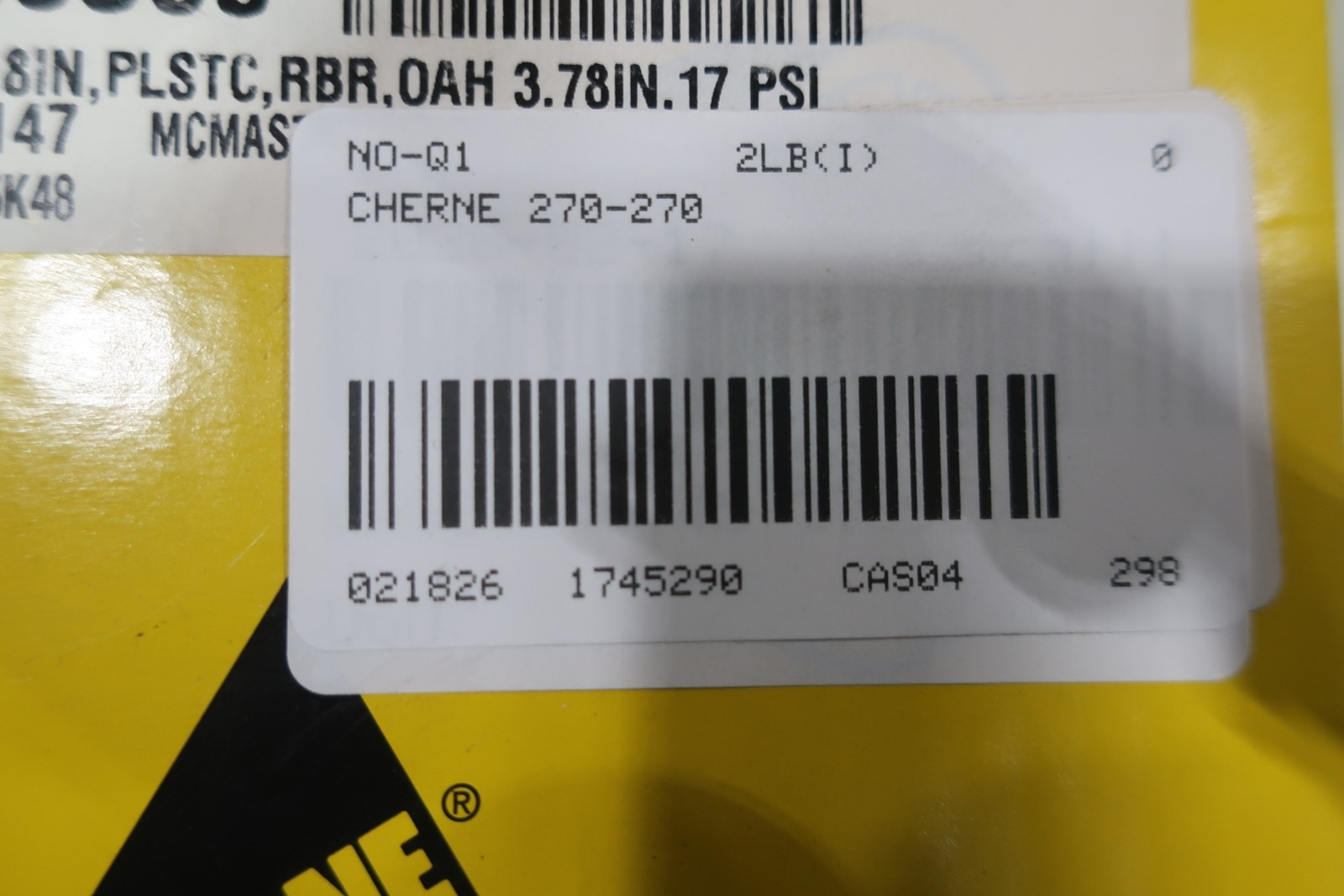 Cherne 270-270 Gripper Plug 8in