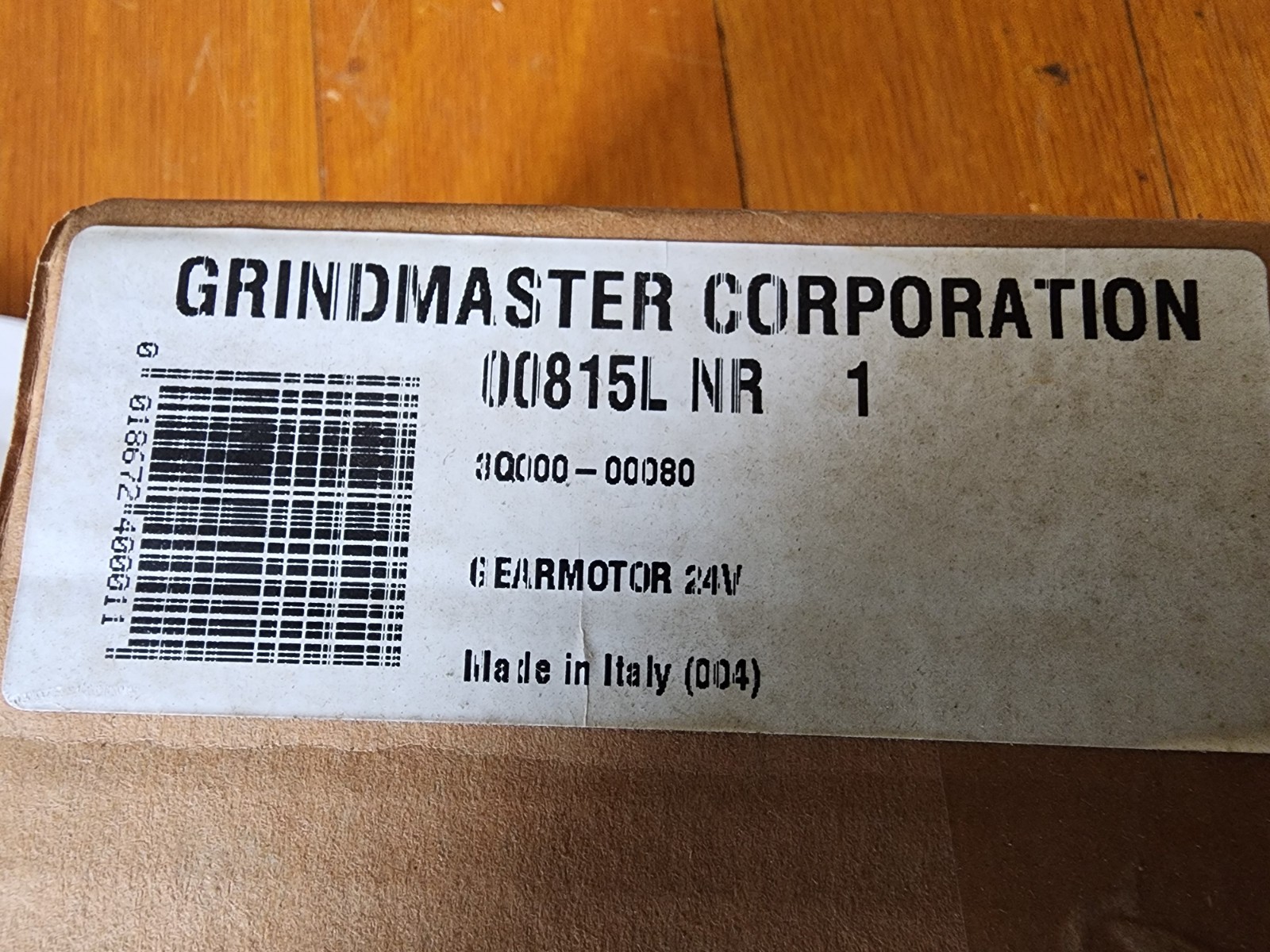 GrindMaster 00815L Gear Motor