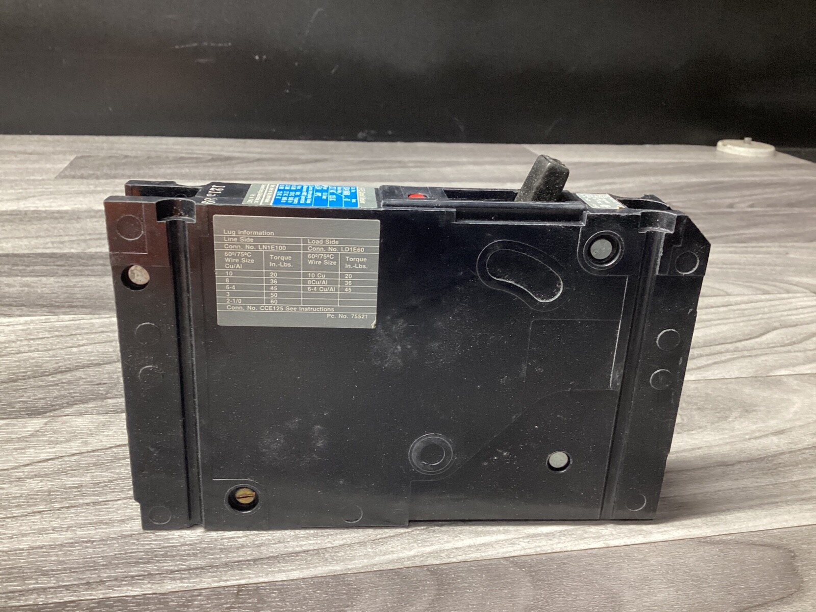 Siemens ITE ED41B050 Circuit Breaker 50A 1-Pole 277V 50 Amp #103G151*CO