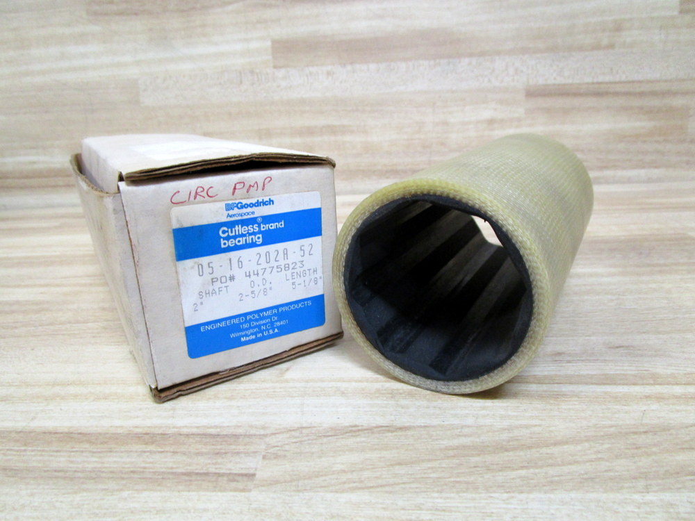 BF Goodrich Aerospace 05-16-202A-52 Cutless Brand Bearing