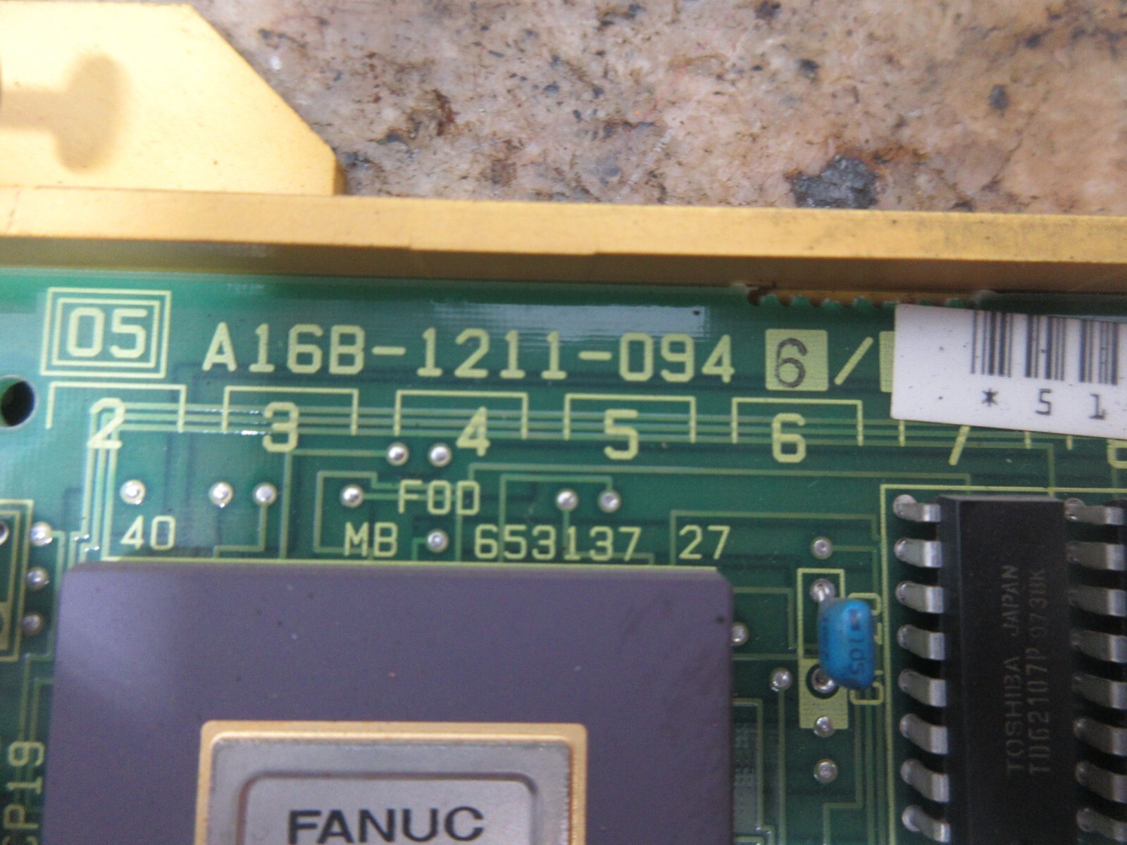 FANUC CIRCUIT BOARD A16B-1211-0946 WARRANTY