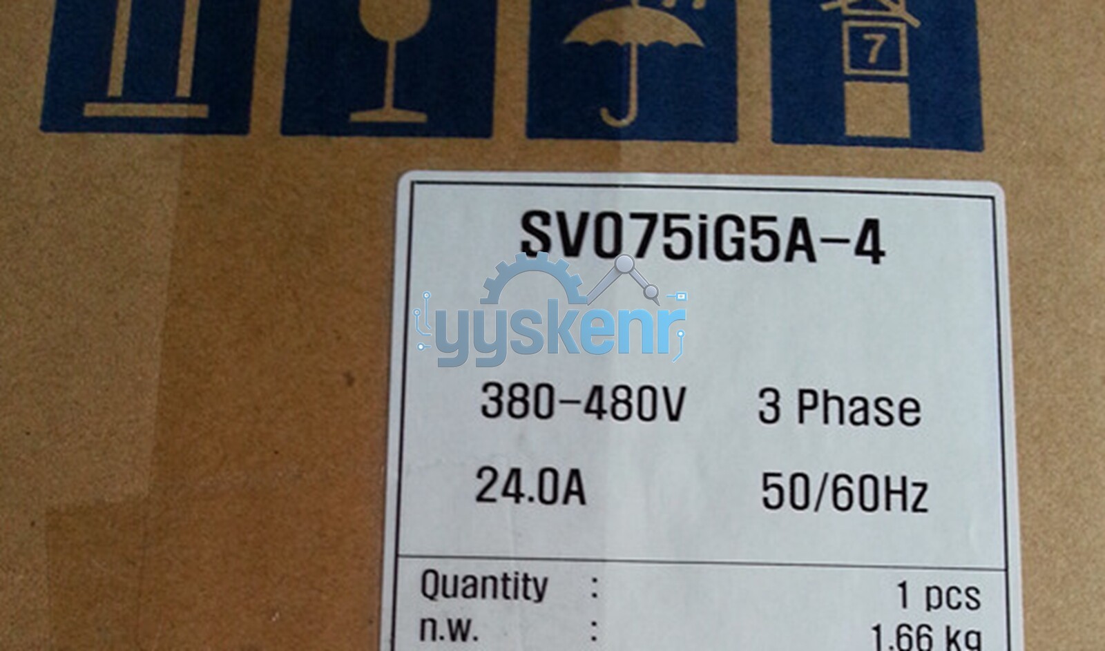 One New LS Inverter SV075IG5A-4 Expedited Shipping