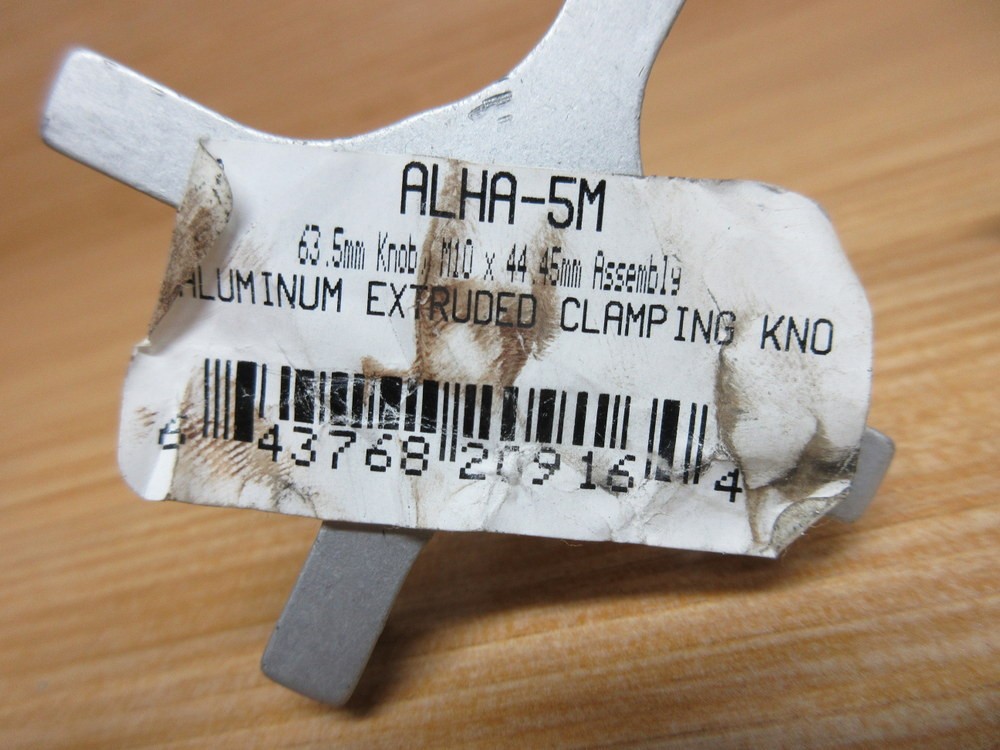 S & W Manufacturing ALHA-5M Clamping Knob ALHA5M (Pack of 2)