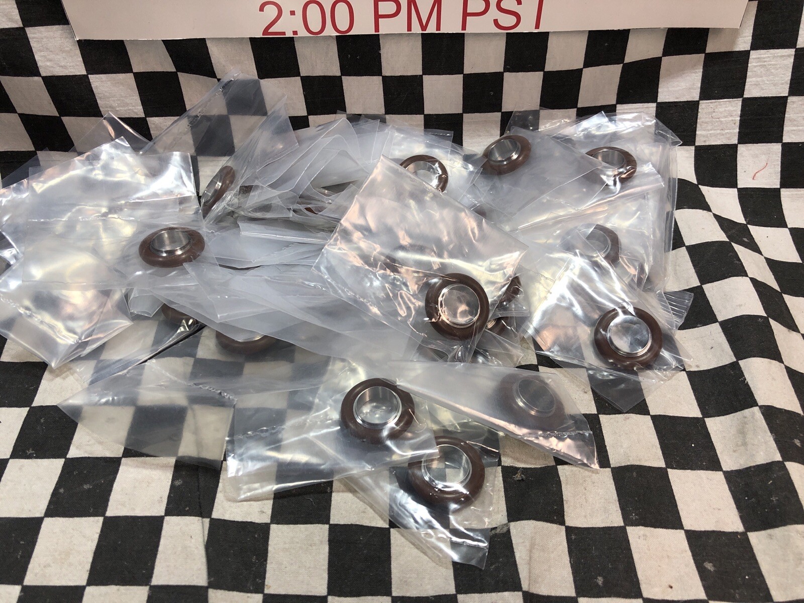 MKS CENTERING RING KF-16, BUNA, 100312801, LOT OF 50, SHIPSAMEDAY