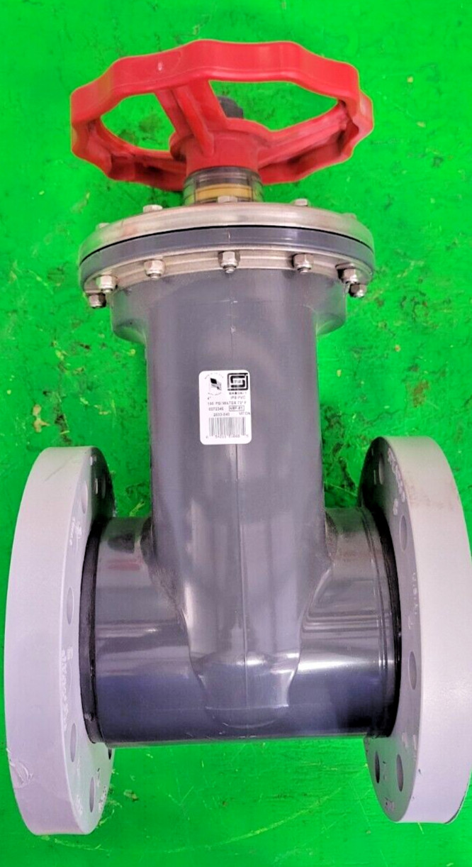 🟠SPEARS IPS PVC 4″ 150 FLANGED GATE VALVE PESSCO IS OFFERING 1 G050624-2-3 🗽
