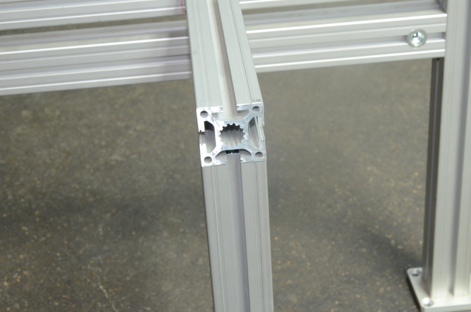 1.5 Inch Aluminum T-Slot 100 Inches 25.25X22X13 Inches Tall
