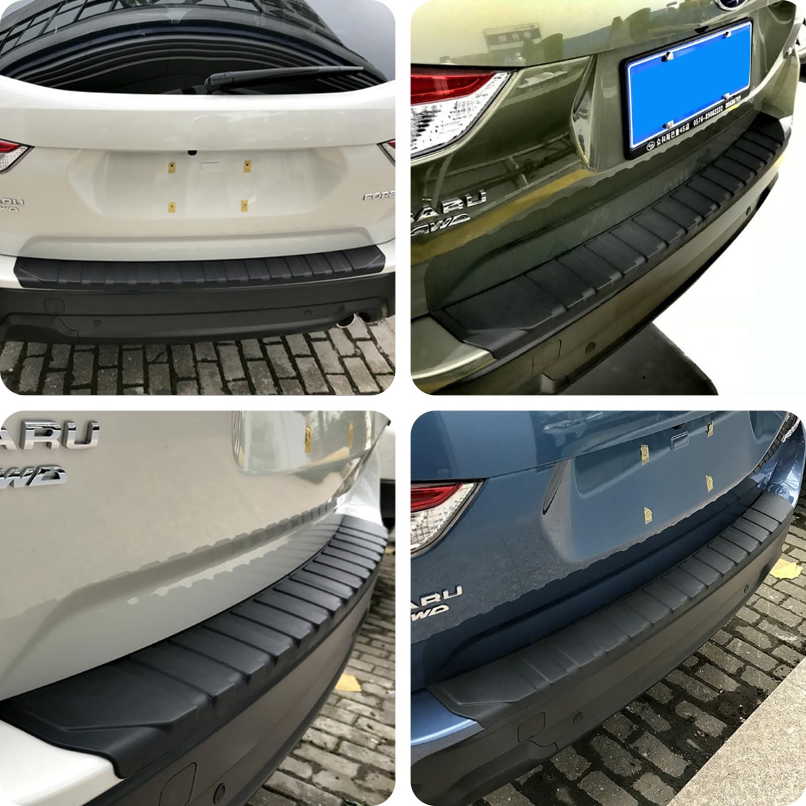 Rear Bumper Protector Guard for Subaru Forester 2019-2024 Scratch Resistant