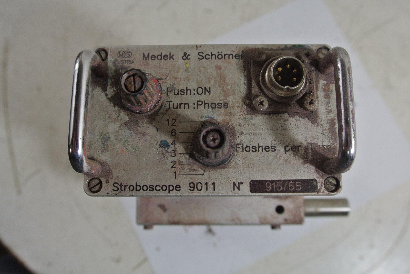 Medek & Schorner Stroboscope 9011 1-12 Flashes per turn