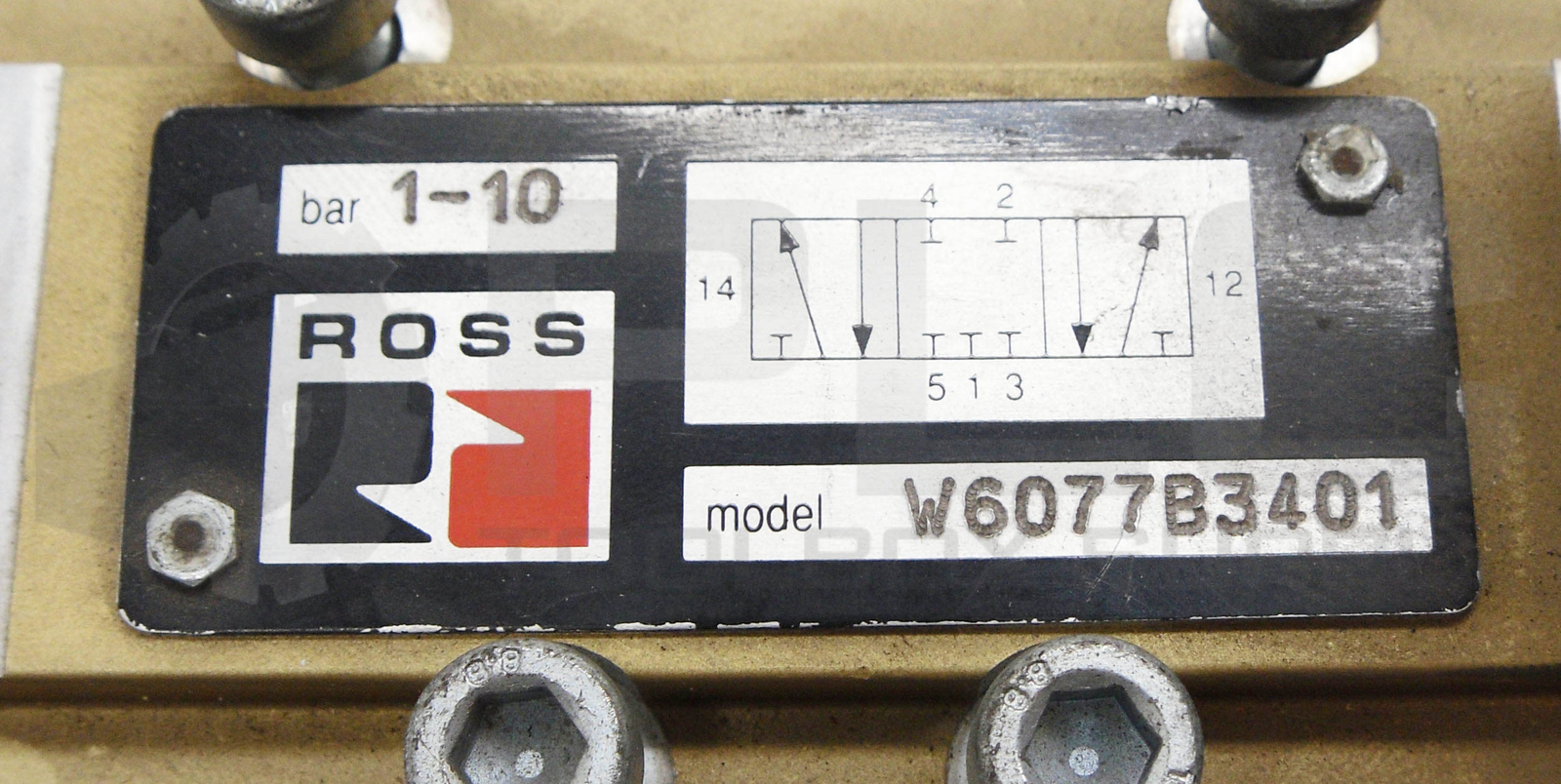 ROSS CONTROLS W6077B3401 SOLENOID VALVE BODY ONLY 1-10BAR *READ*