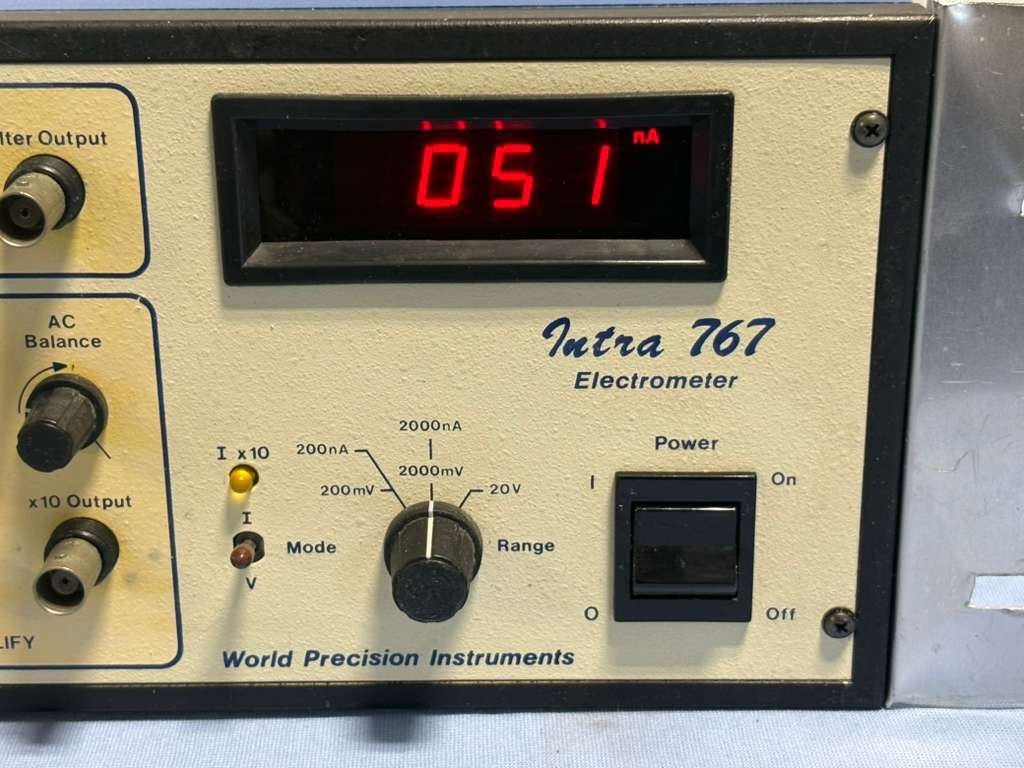 WPI World Precision Instruments Electrometer Intra 767 Model 767-B