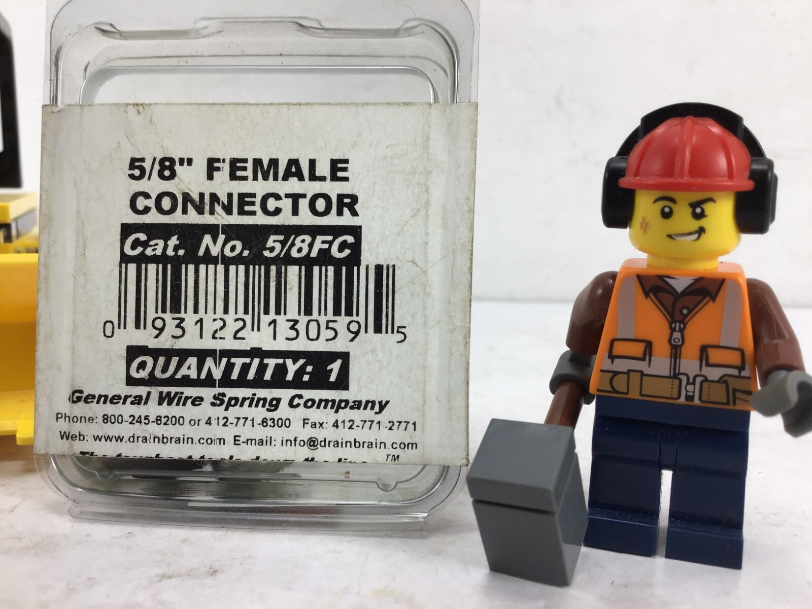 CAT. NO. 5/8FC – 5/8″ FEMALE CONNECTOR – GENERAL WIRE SPRING CO – NEW OLD STOCK!