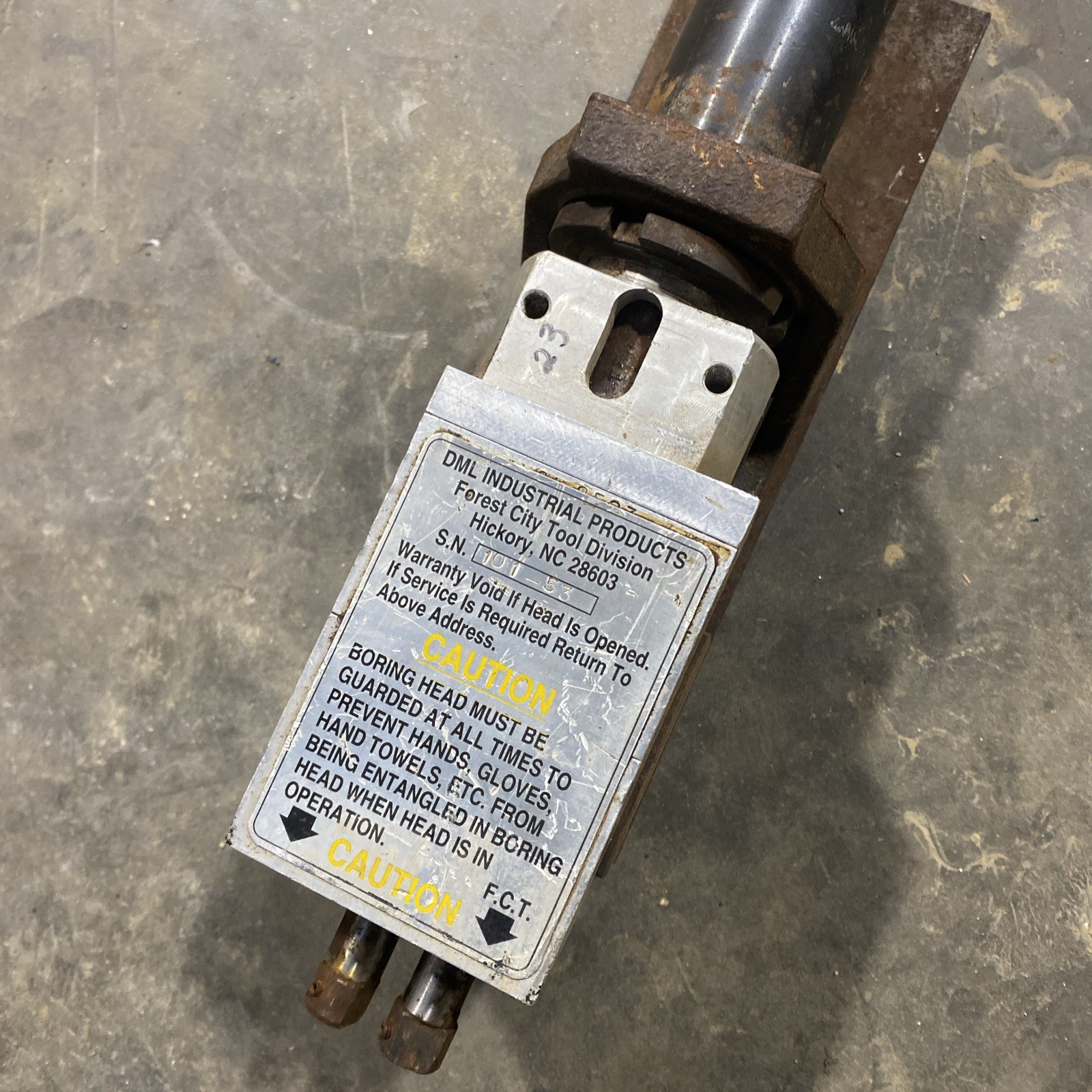 ARO 8255-A28-3 PNEUMATIC Drill With Two Head Spindle