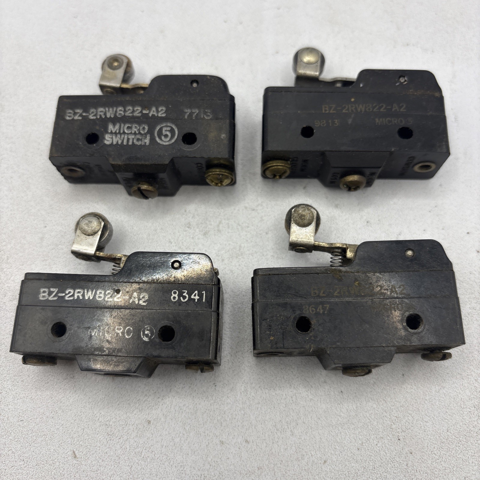 Lot Of 4 Micro Switch BZ-2RW822-A2
