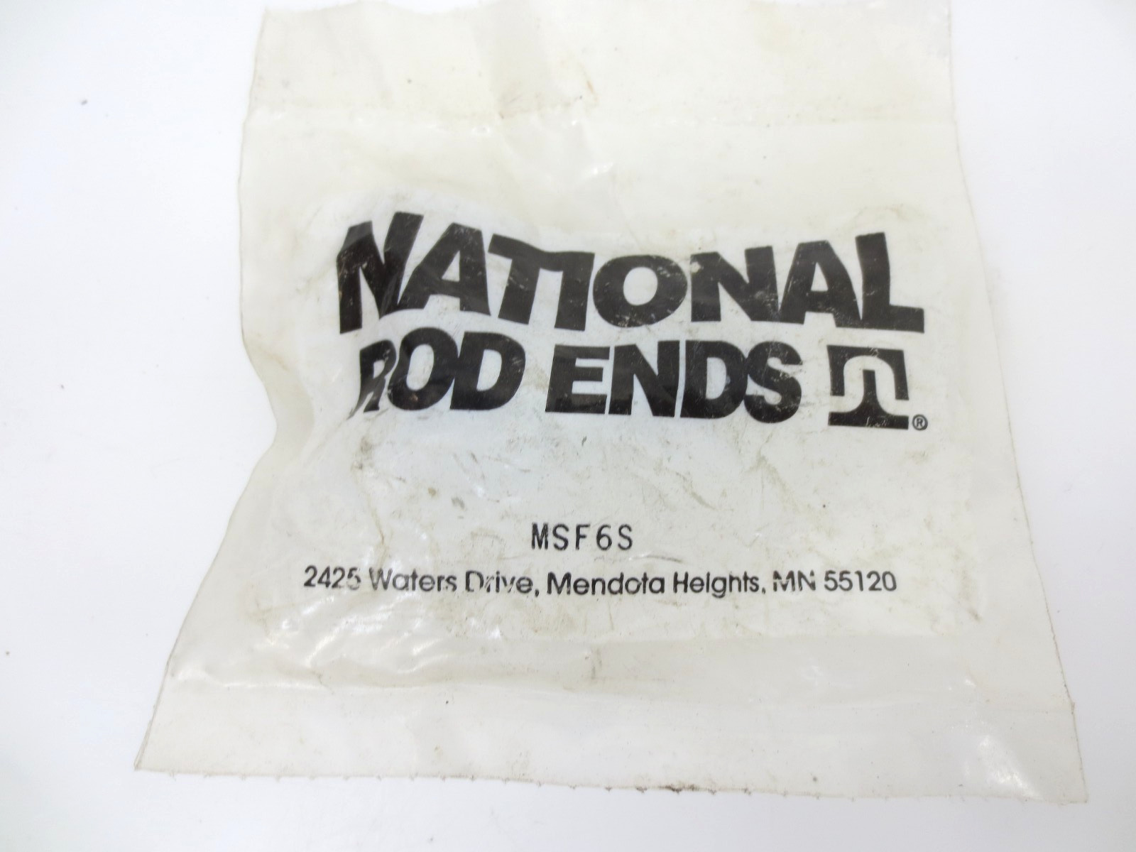 NRE MSF-6S MSF6S Spherical Rod End, Female 3/8-24 Steel Race with Integral Ball