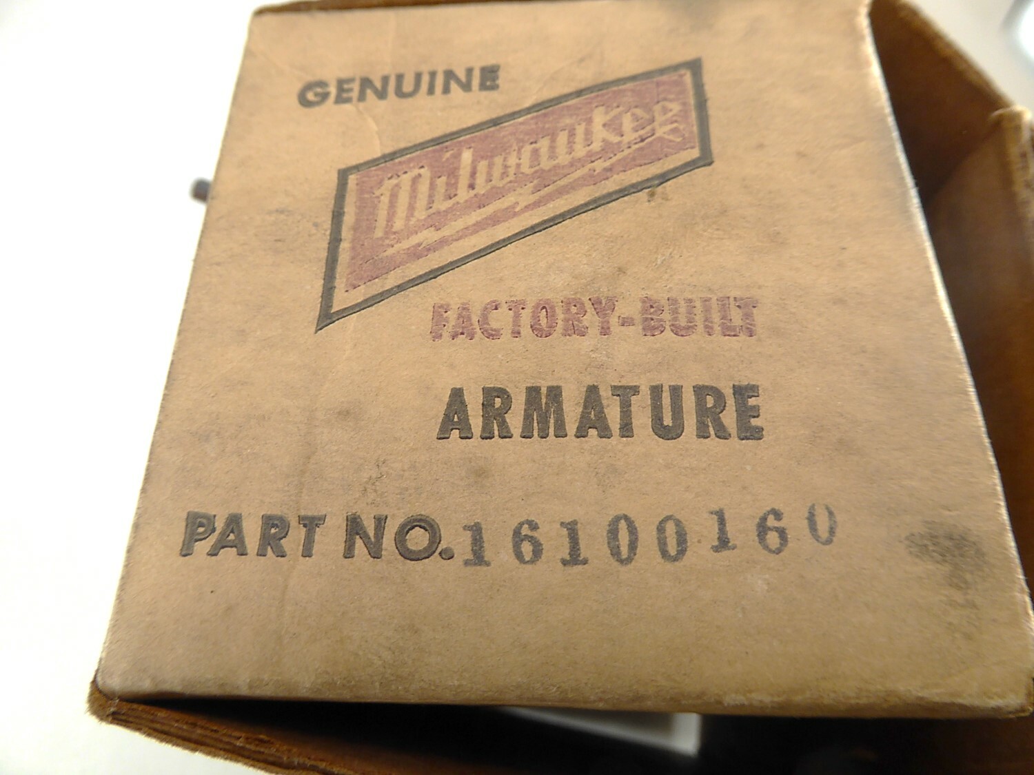 Milwaukee 16100160 16-10-0160 Heavy Duty Armature NEW IN BOX