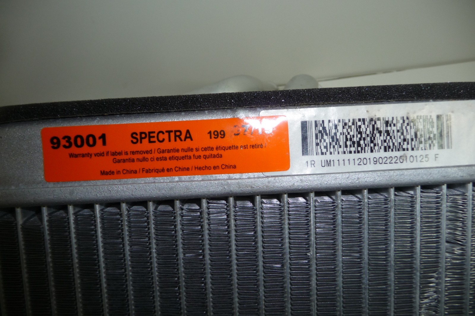 Spectra 93001 Premium Heater Cores preowned new