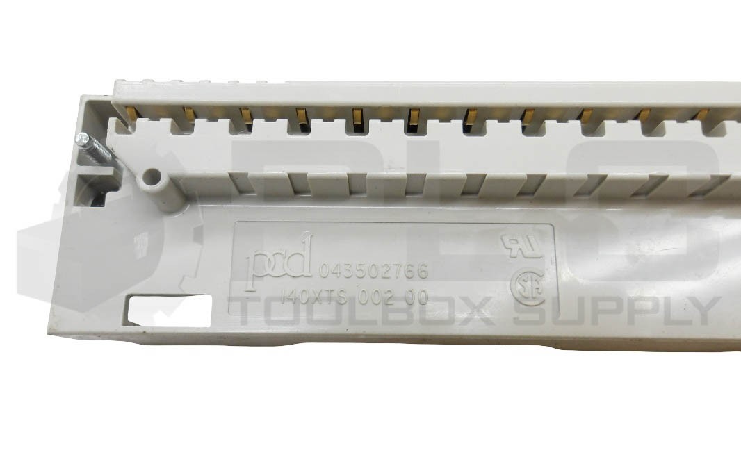 LOT OF 3 PCD 140XTS00200 TERMINAL STRIP 043502766 *READ*