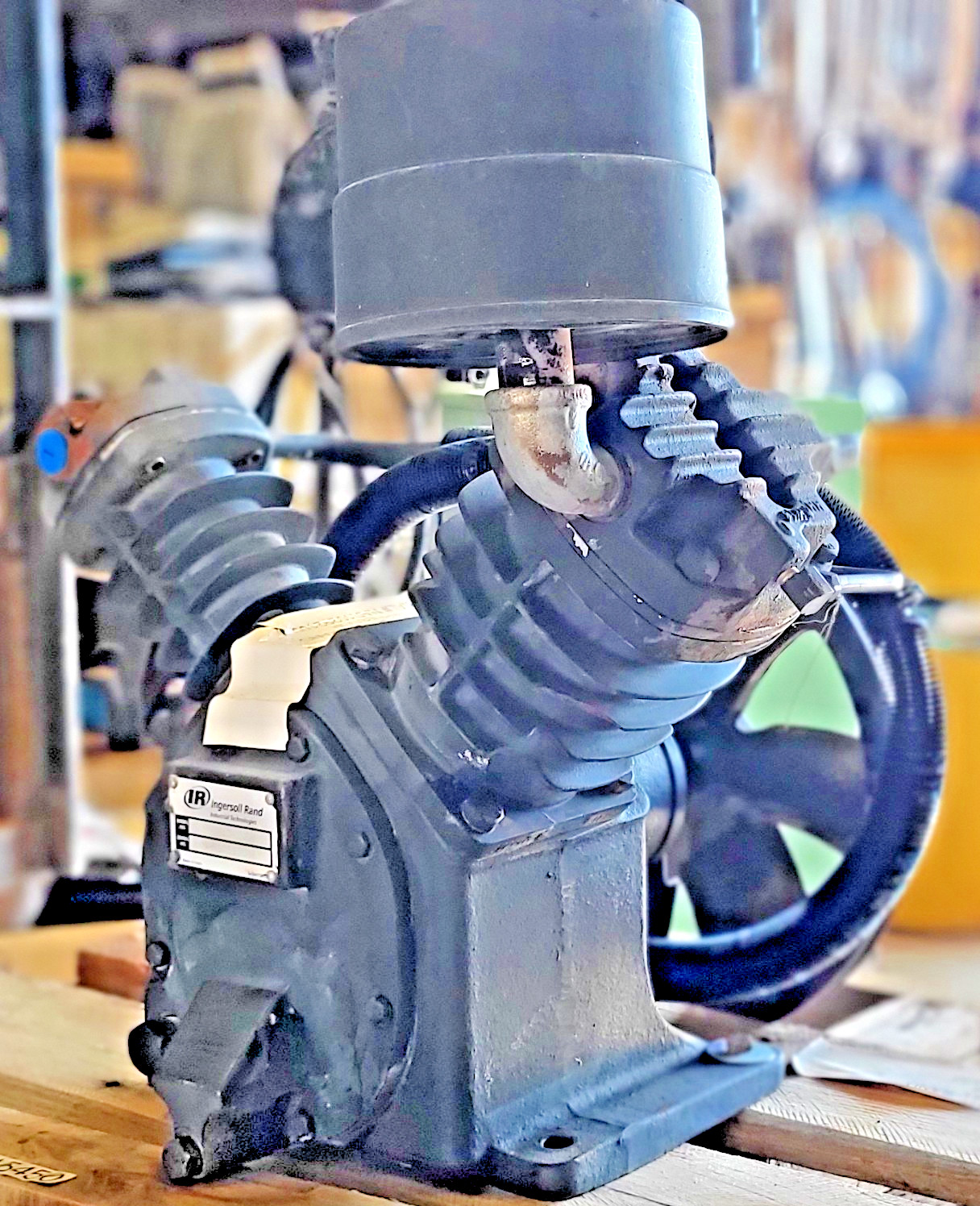 6️⃣INGERSOLL RAND 2475 TWO-STAGE AIR COMPRESSOR PESSCO’S OFFERING 1 G062826-2 🗽