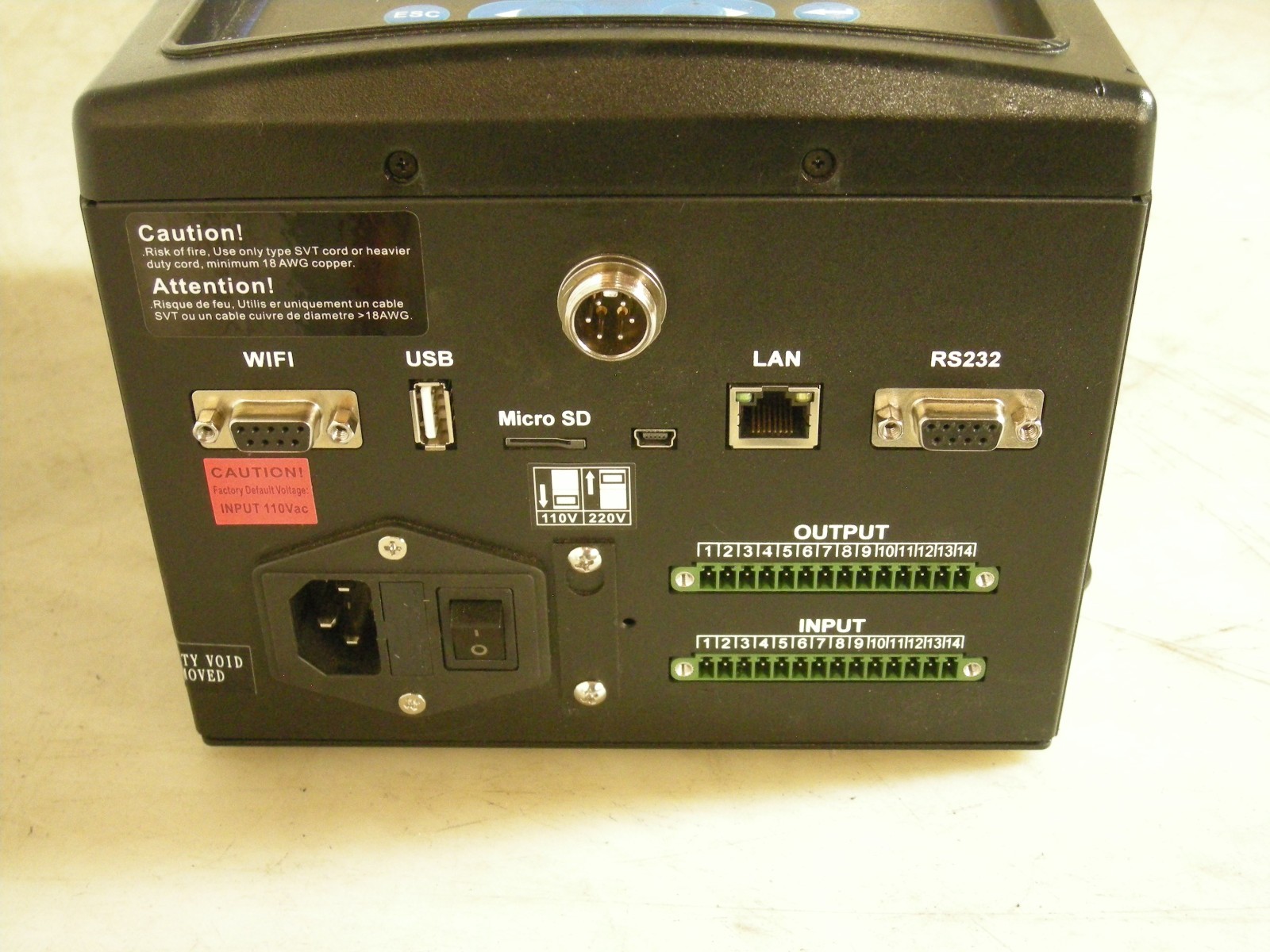 Delta Regis DR-XTC1 Transducer Controller Input Voltage AC 115/230V
