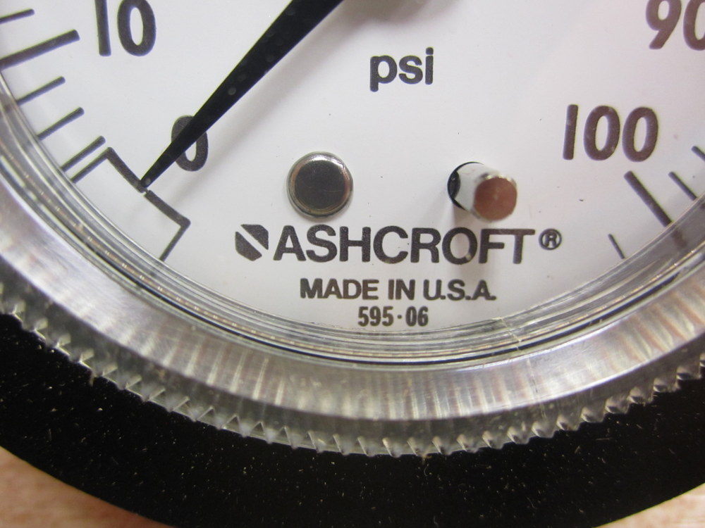 Ashcroft 20W1001TH-02B-XFF-100 Gauge 0-100PSI 5WH22