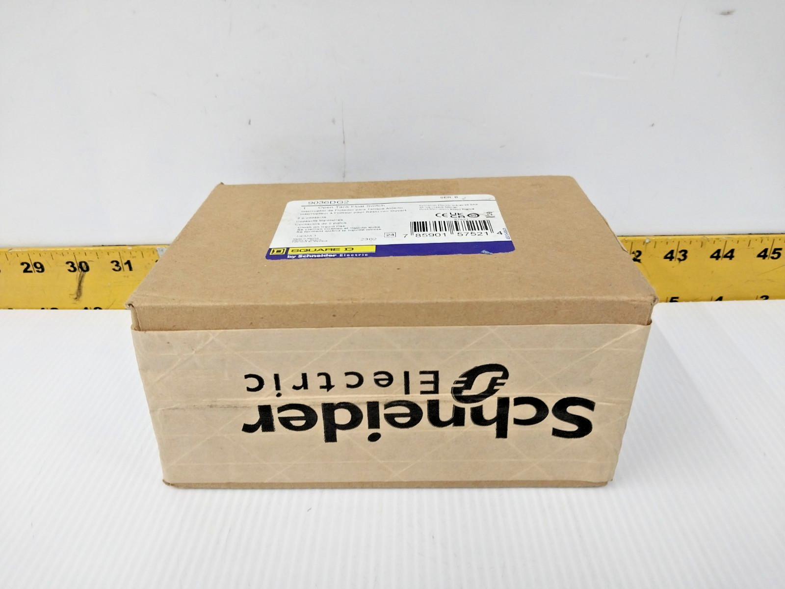 New Square D Open Tank Float Switch 9036DG2 SER. B (Factory Sealed)