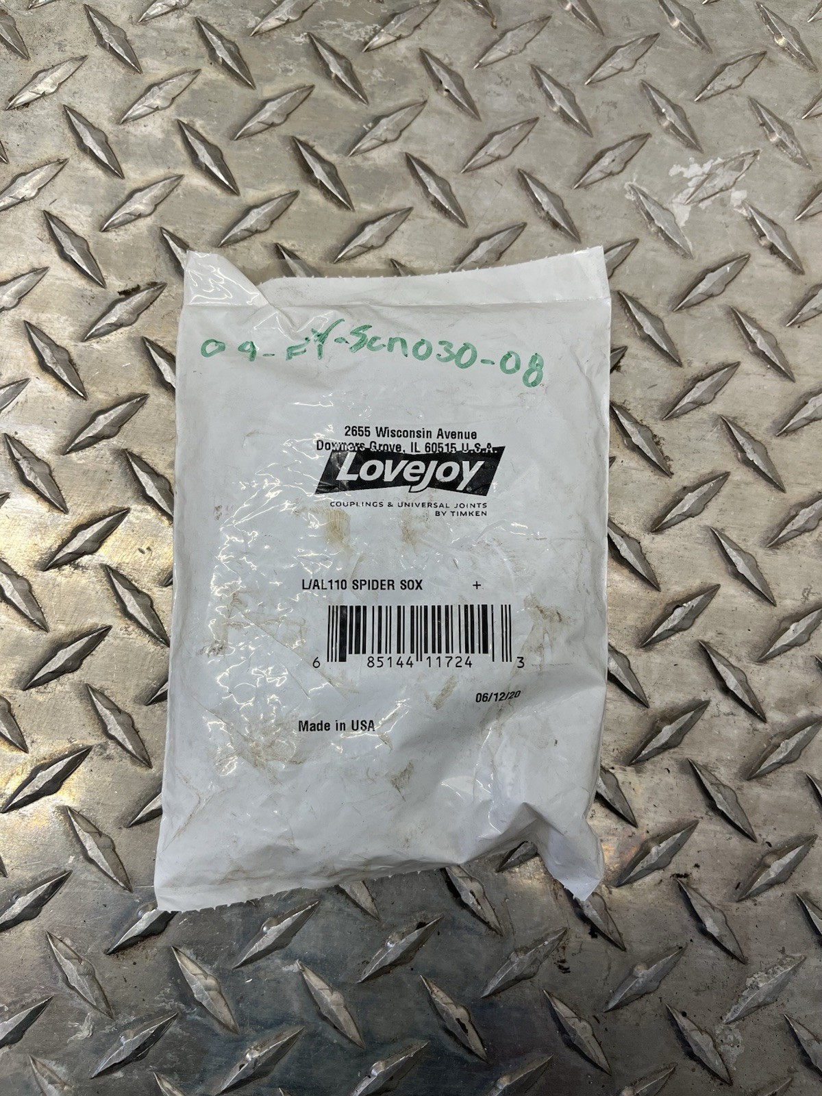 L110/AL110 SOX SPIDER Jaw Coupling Spider – Nitrile (Buna-N), Spider INSERT