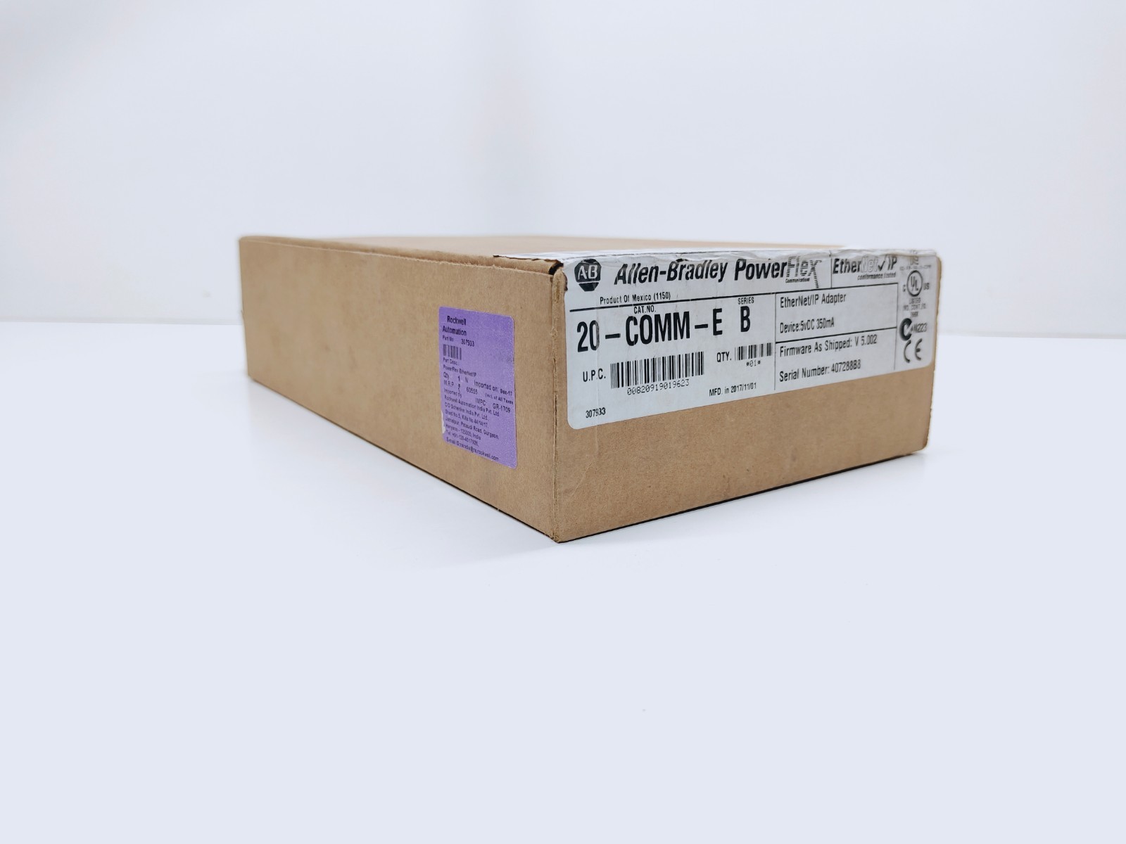 Allen Bradley 20-COMM-E Ethernet / IP Adaptor