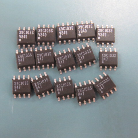 XICOR X9C103S Qty of 10 per Lot ICSMX9C103SSO8EEPROM
