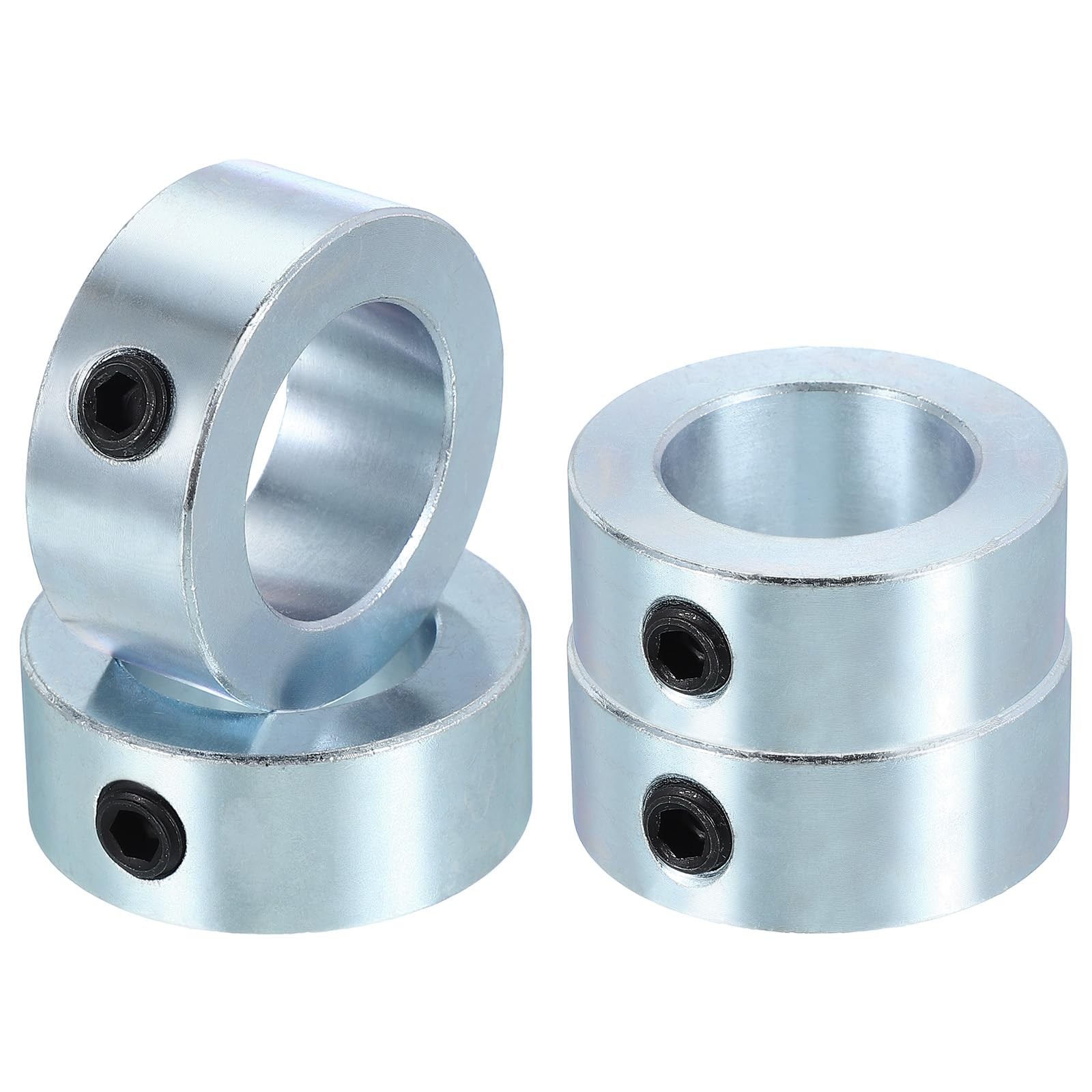 PATIKIL Bore 25 mm Shaft Collar 40 OD 16 Thickness, 25x40x16 mm, Silver