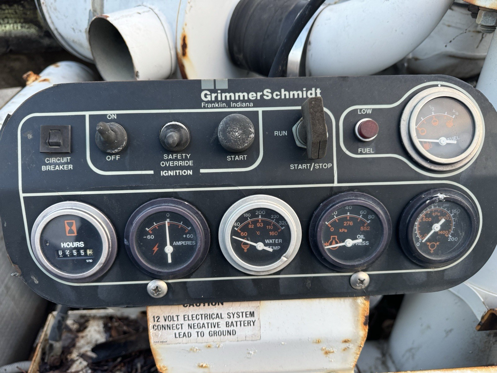 LeRoi Rotary Air Compressor Pump Control Panel And Hardness Only