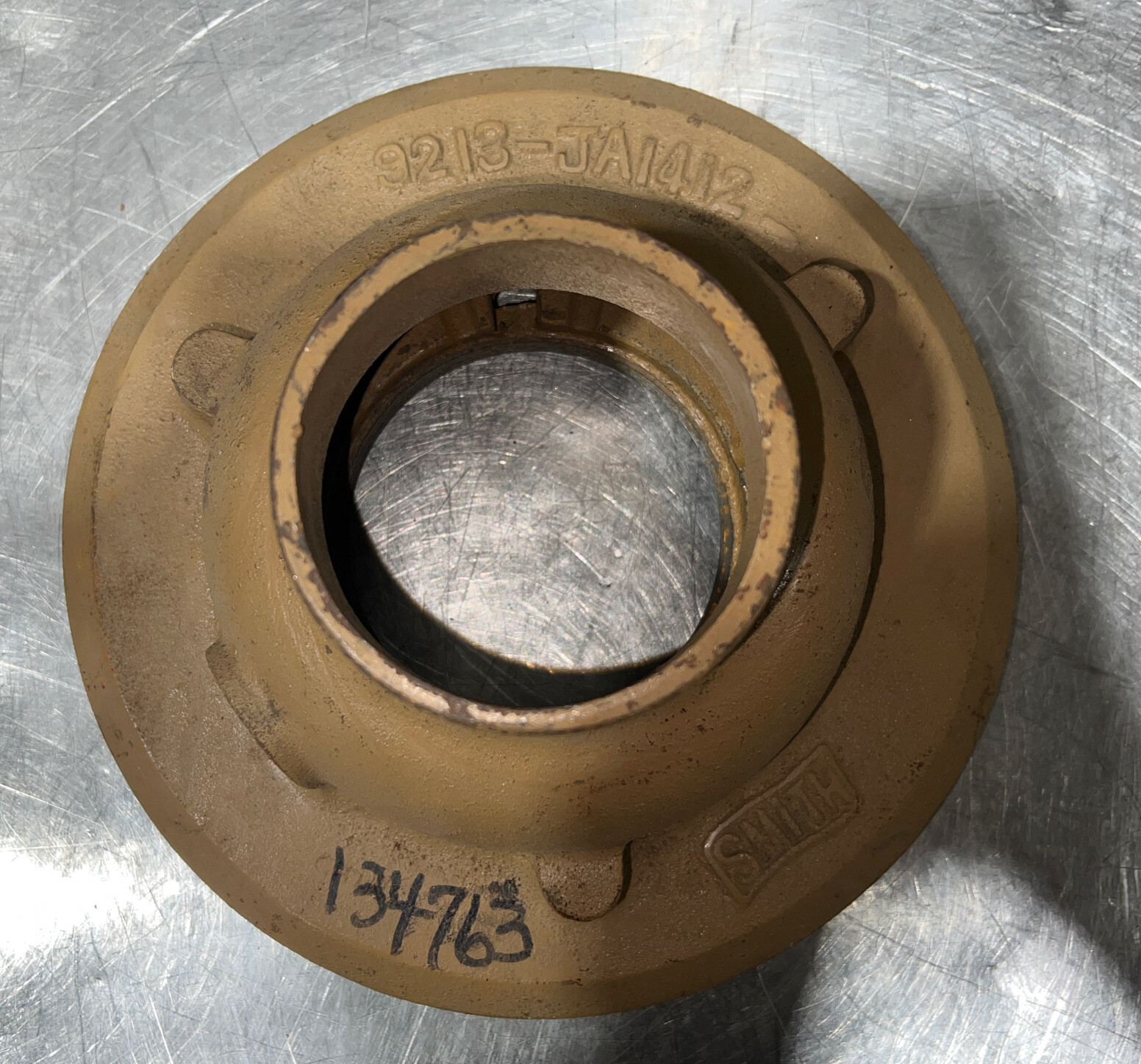 JAY R. SMITH MFG. CO Floor Drain Body 9213-JA1412. Nos Surplus. ID 1