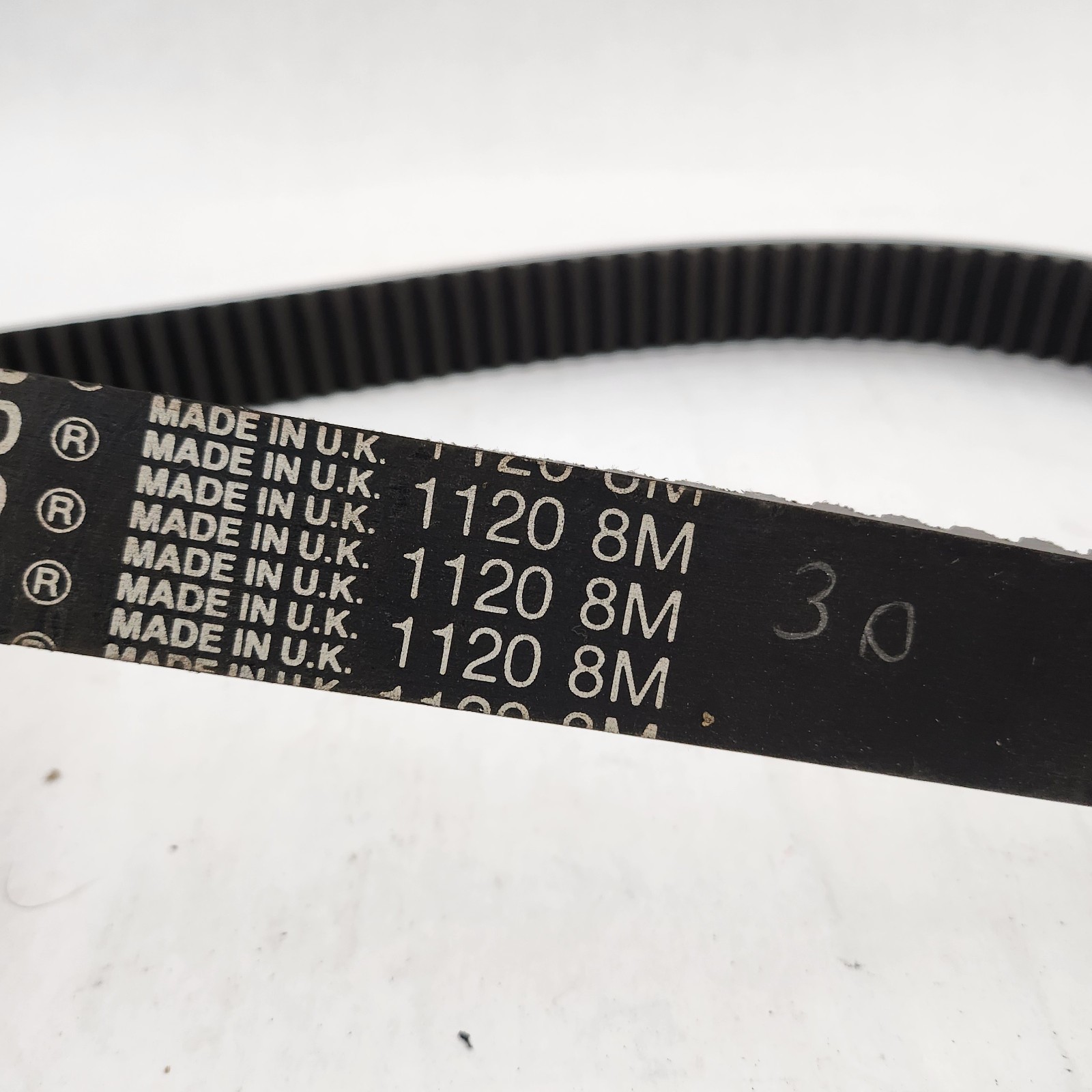 Gates 1120-8M-30 Powergrip HTD Timing Belt 1120mm L x 30mm W x 8mm Free Shipping