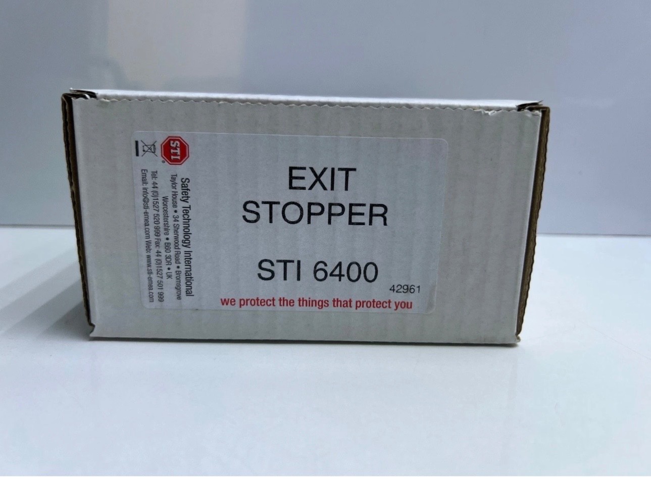 Safety Technology International, Inc. STI-6400 Exit Stopper