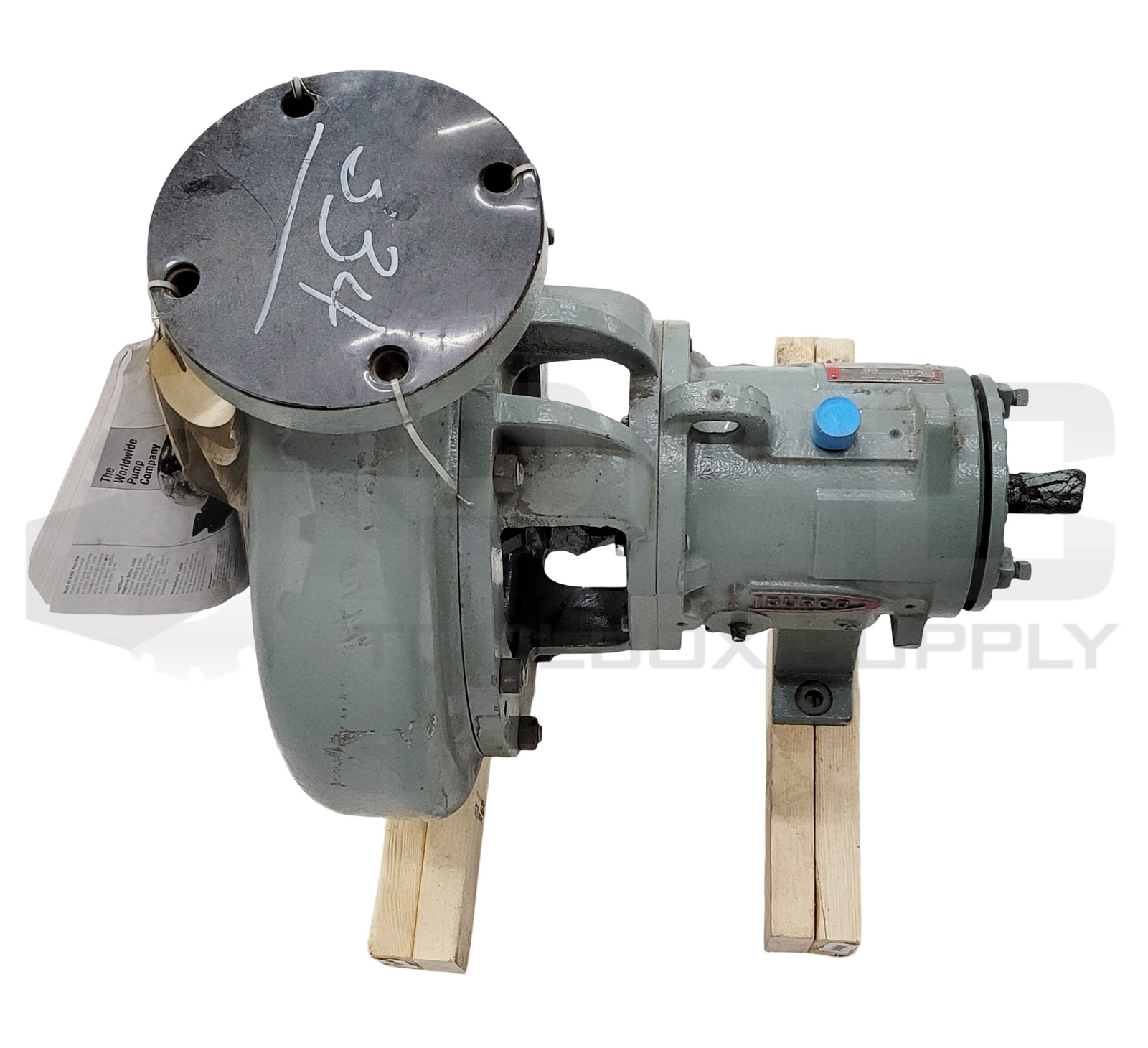 NEW FLOWSERVE DURCO 2K6X4-13A/130 0P MARK III PUMP W/ MANUAL AND TAGS