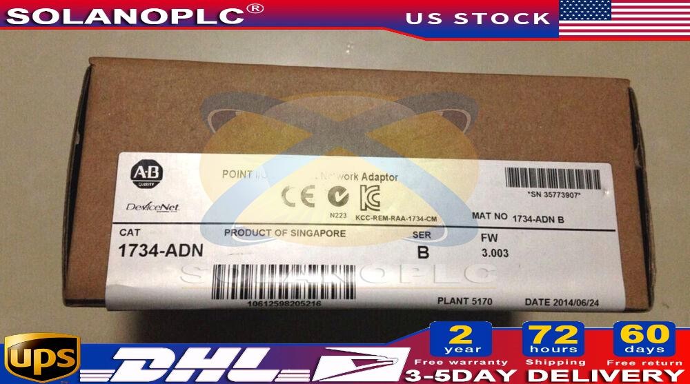 1PC NEW Allen-Bradley 1734-ADN POINT I/O DeviceNet Network Adaptor